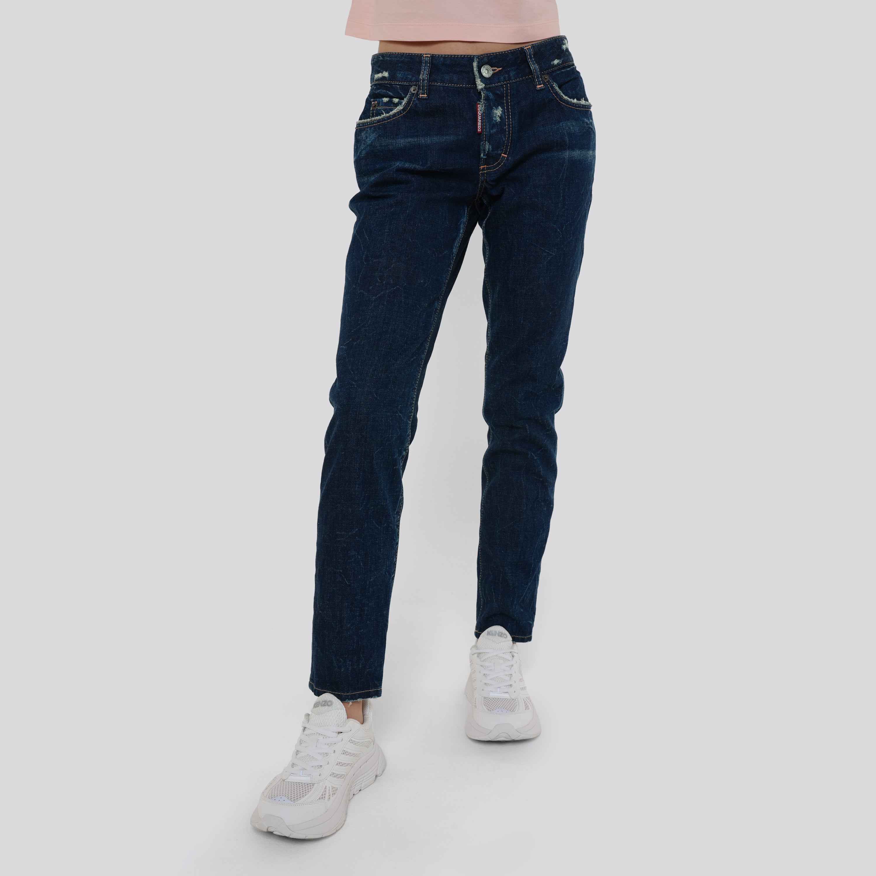 Jeans Denim Dsquared2 Medium Waist Jennifer Basic