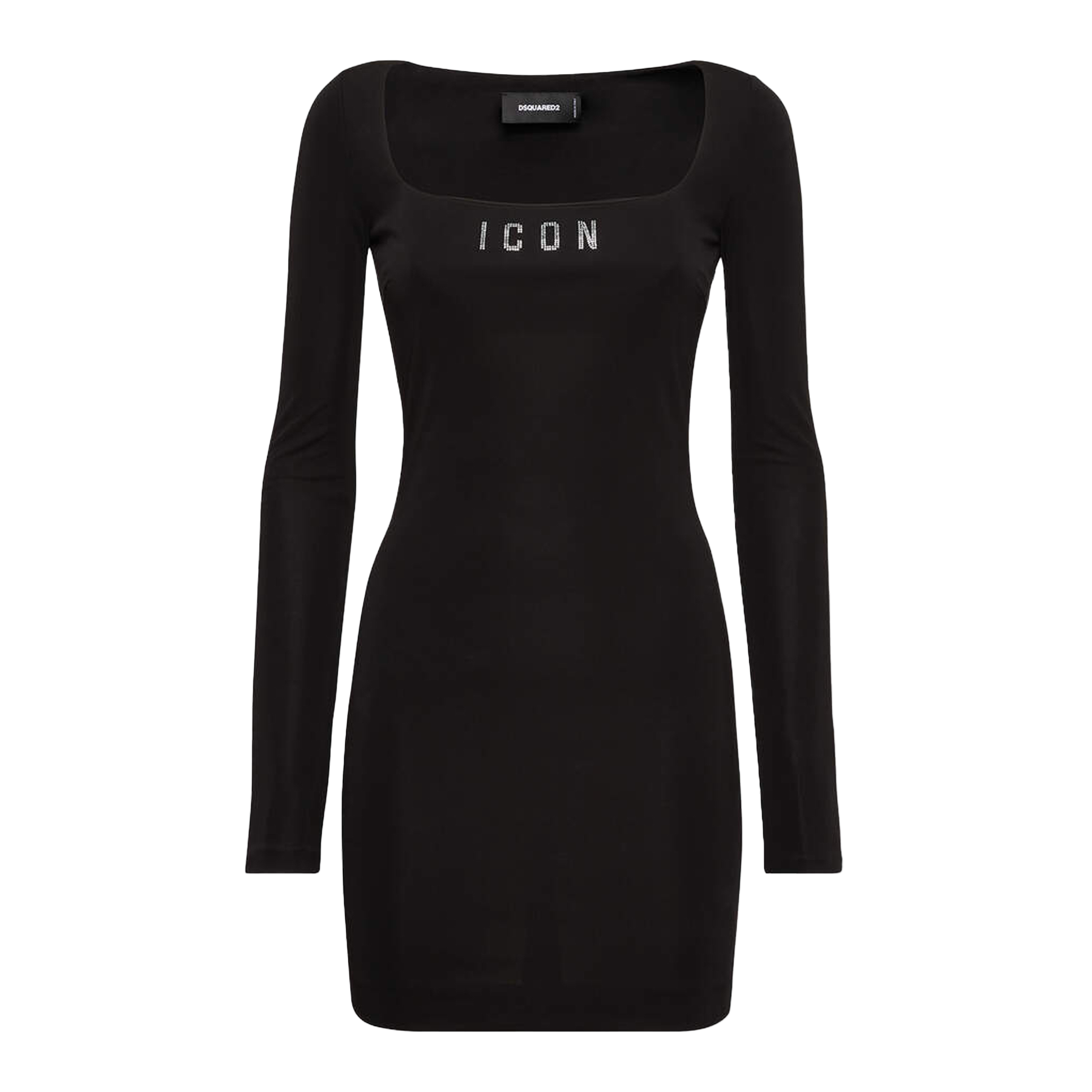 Vestido Negro Dsquared2 Icon
