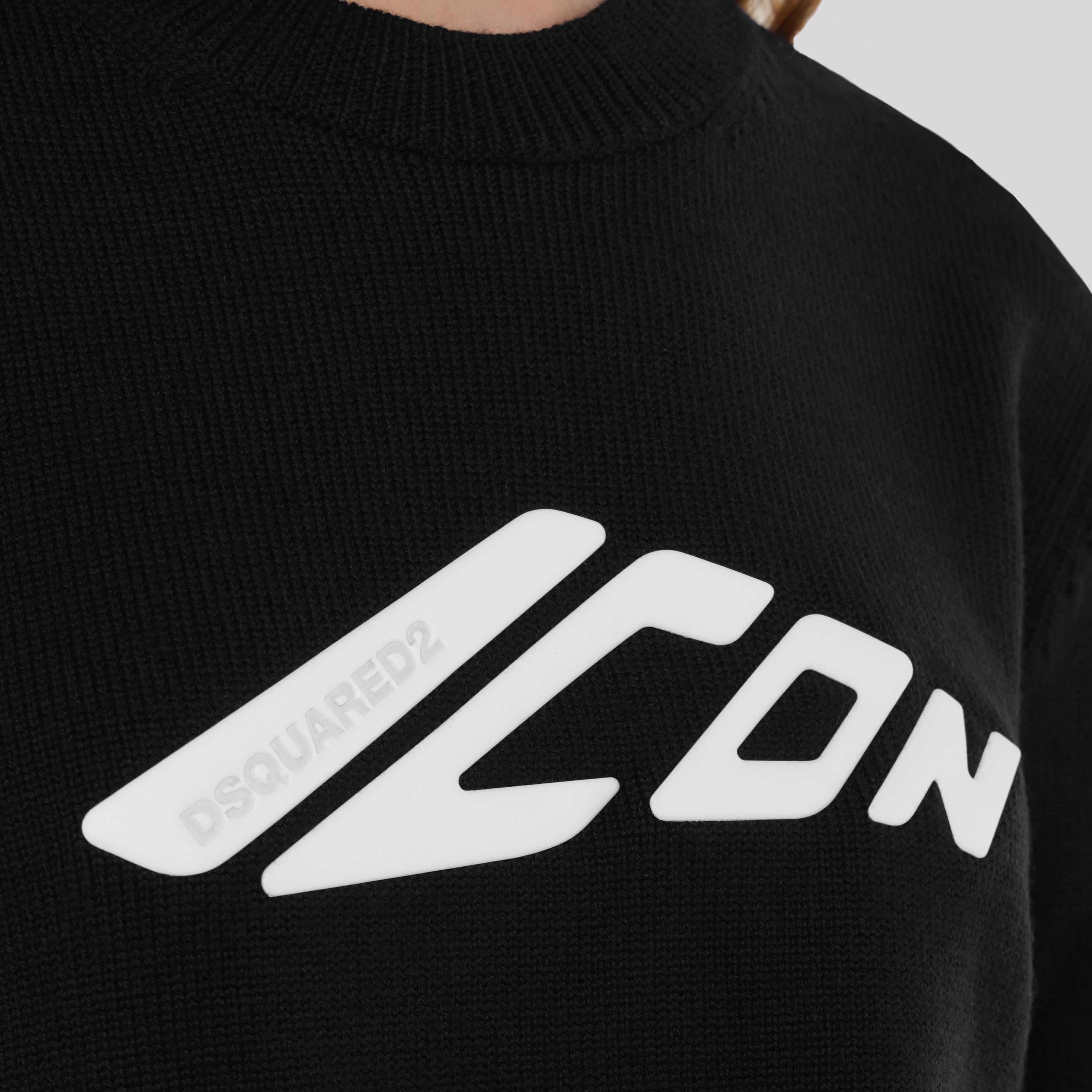 Buzo Negro Dsquared2 Icon