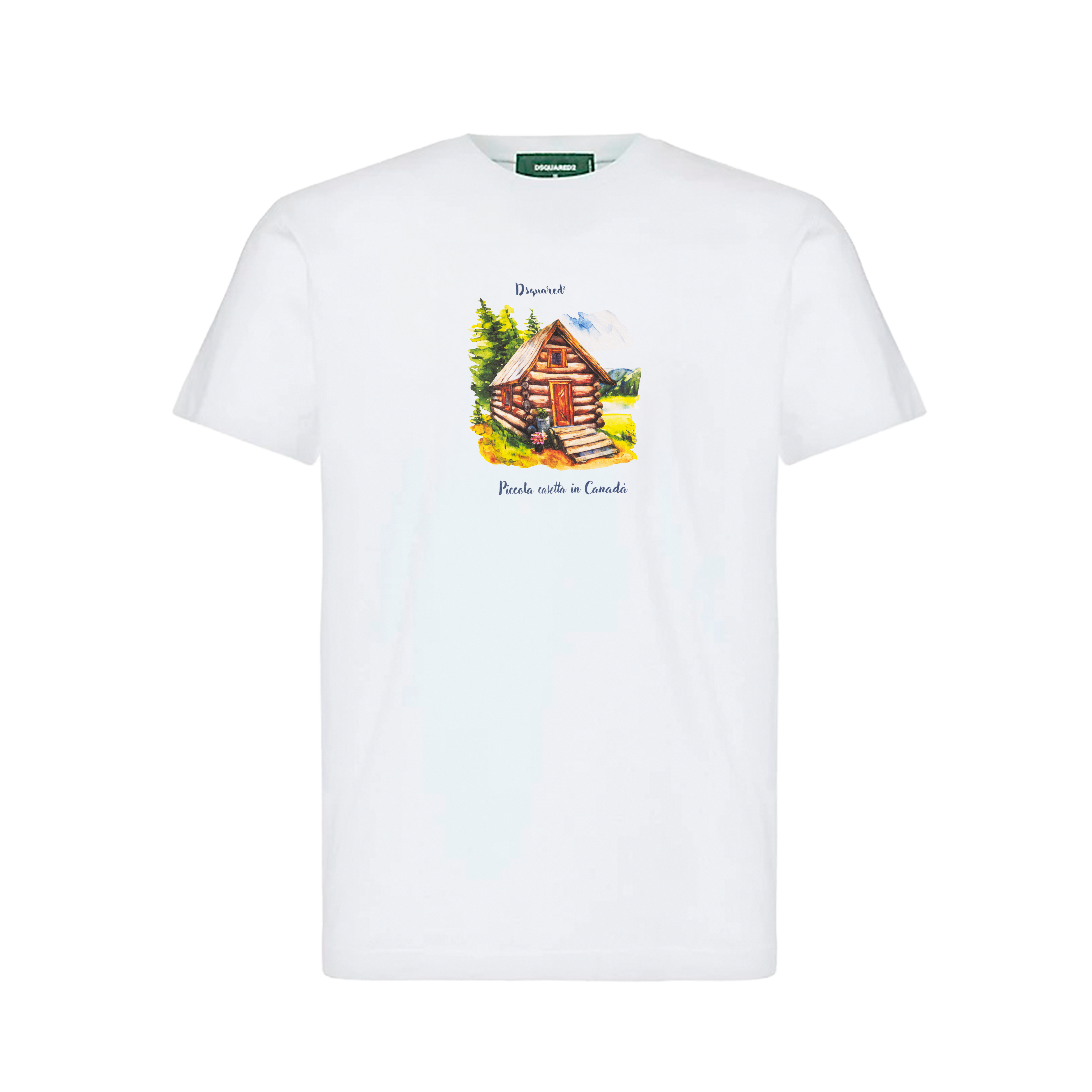 Camiseta Blanca Dsquared2 Casetta