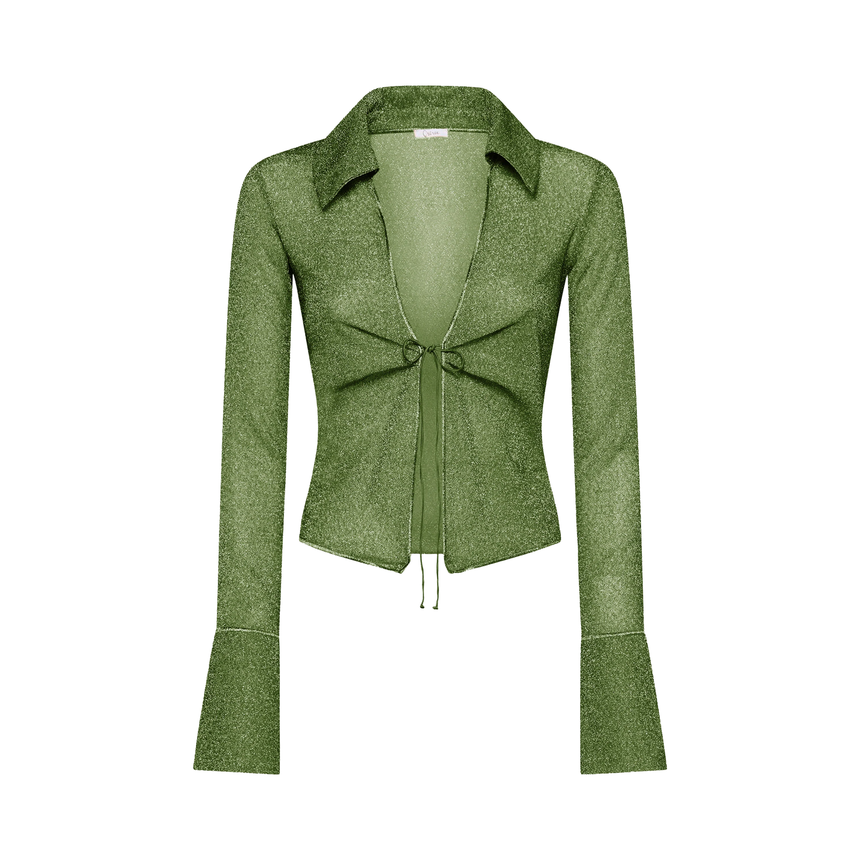 Camisa Verde Oséree Lumiere Slim