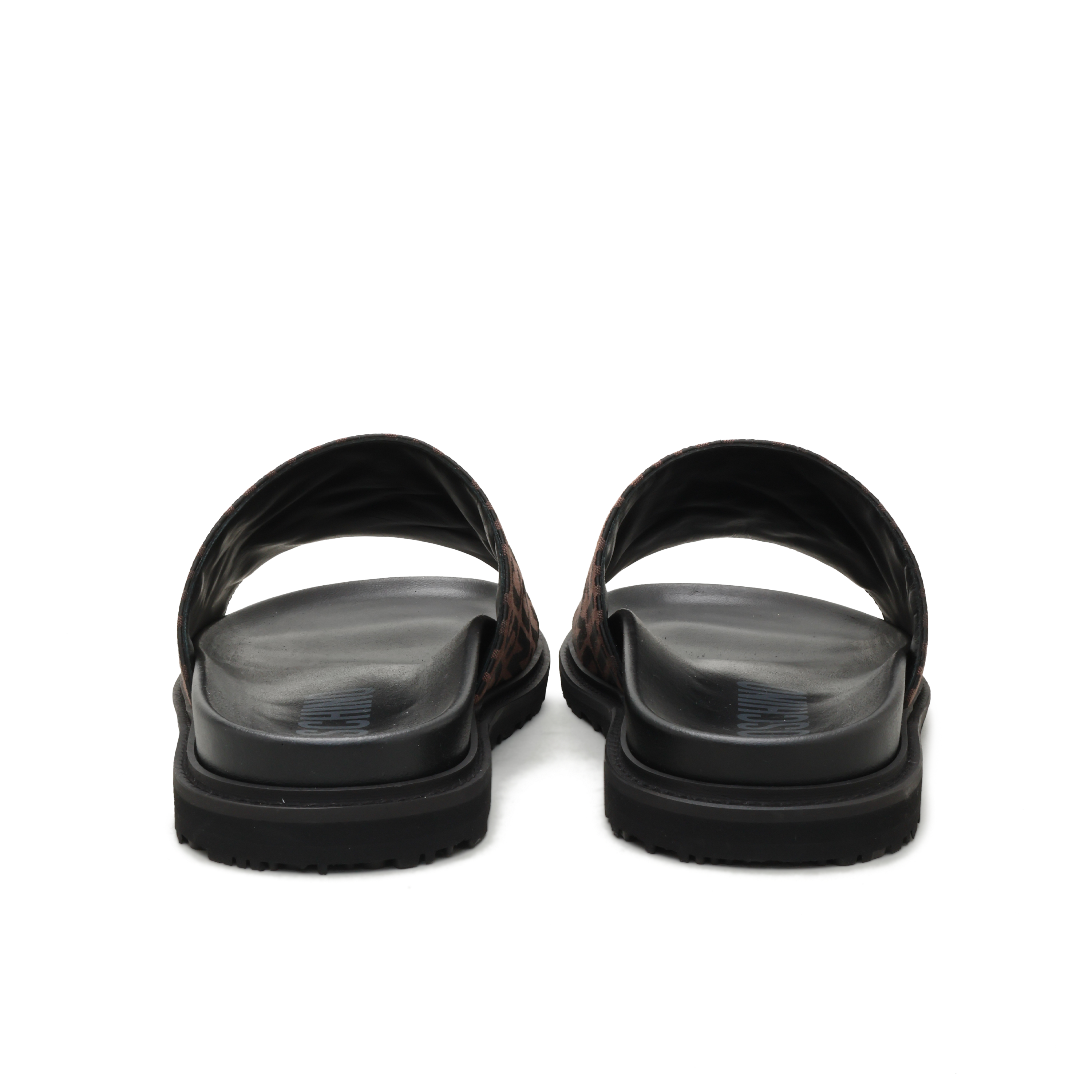 Sandalias Café Moschino Monogram