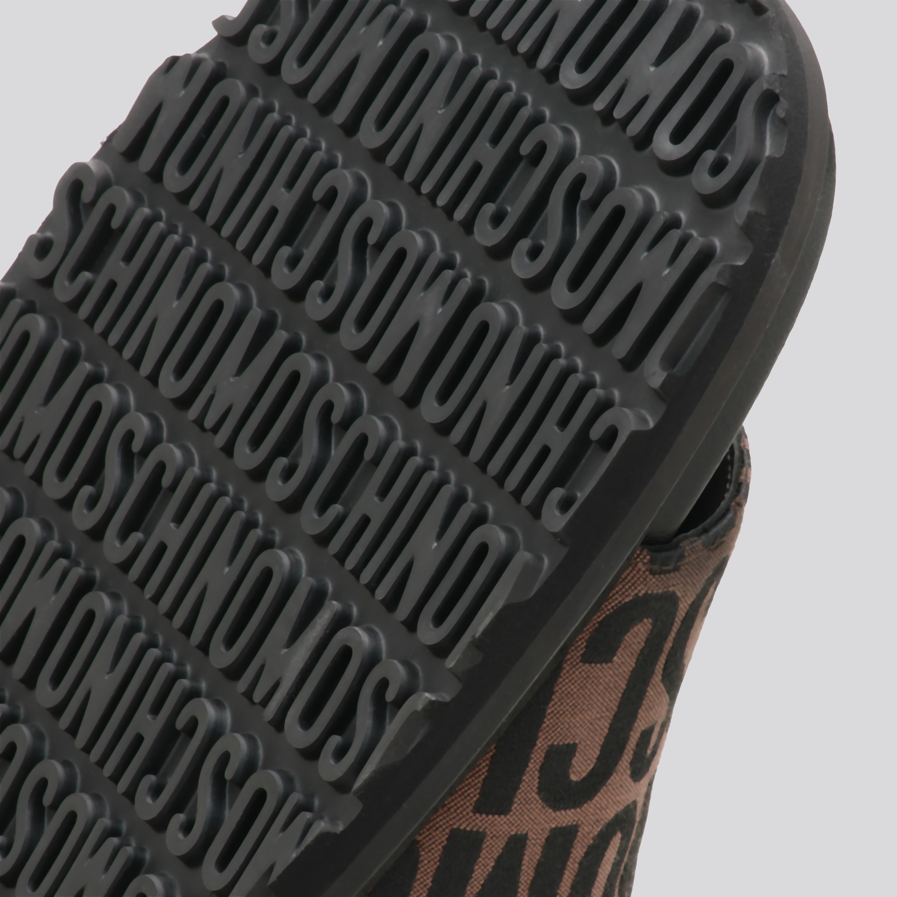 Sandalias Café Moschino Monogram