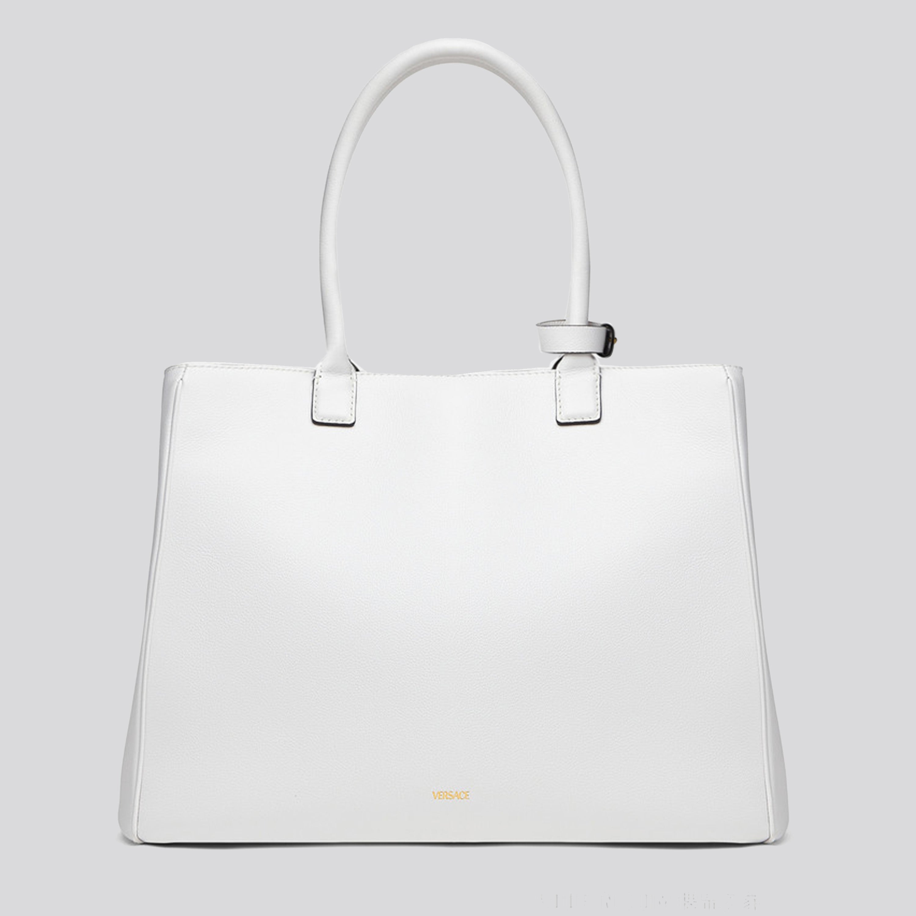 Cartera Blanco Versace Gold Chain Bi