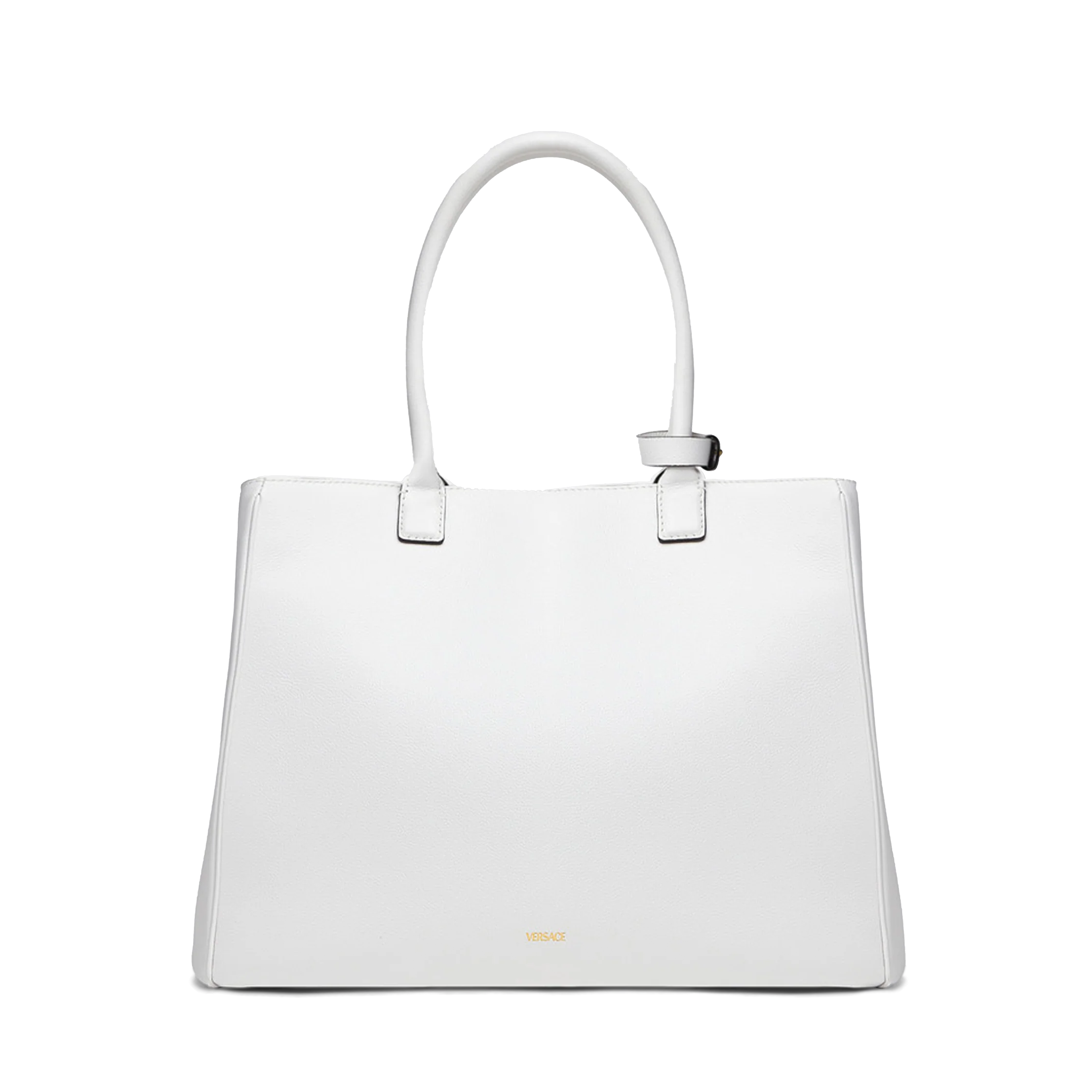 Cartera Blanco Versace Gold Chain Bi