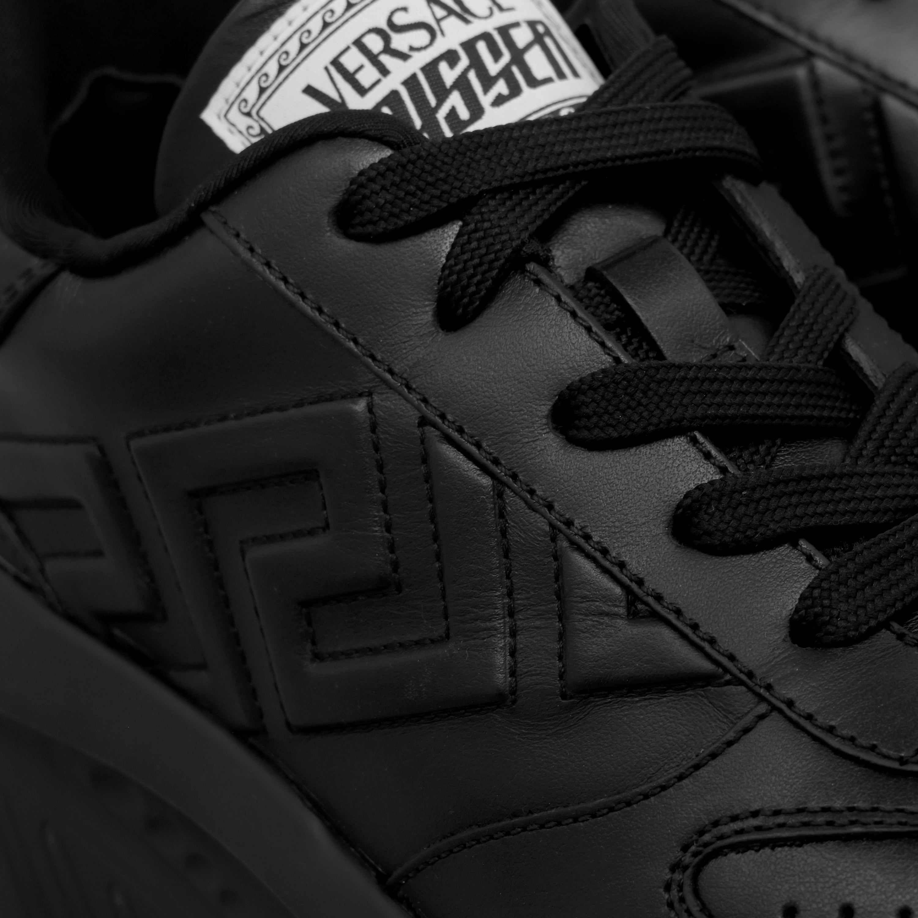 Sneakers Negro Versace Odissea Laces