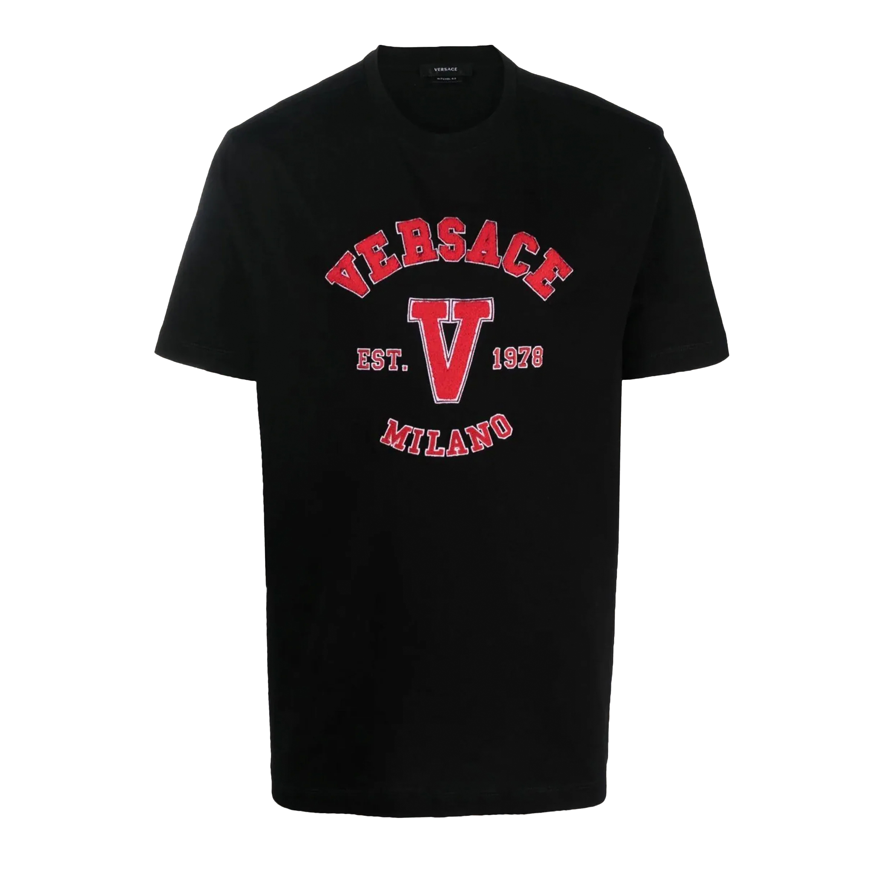 Camiseta Negra Versace Est 1978