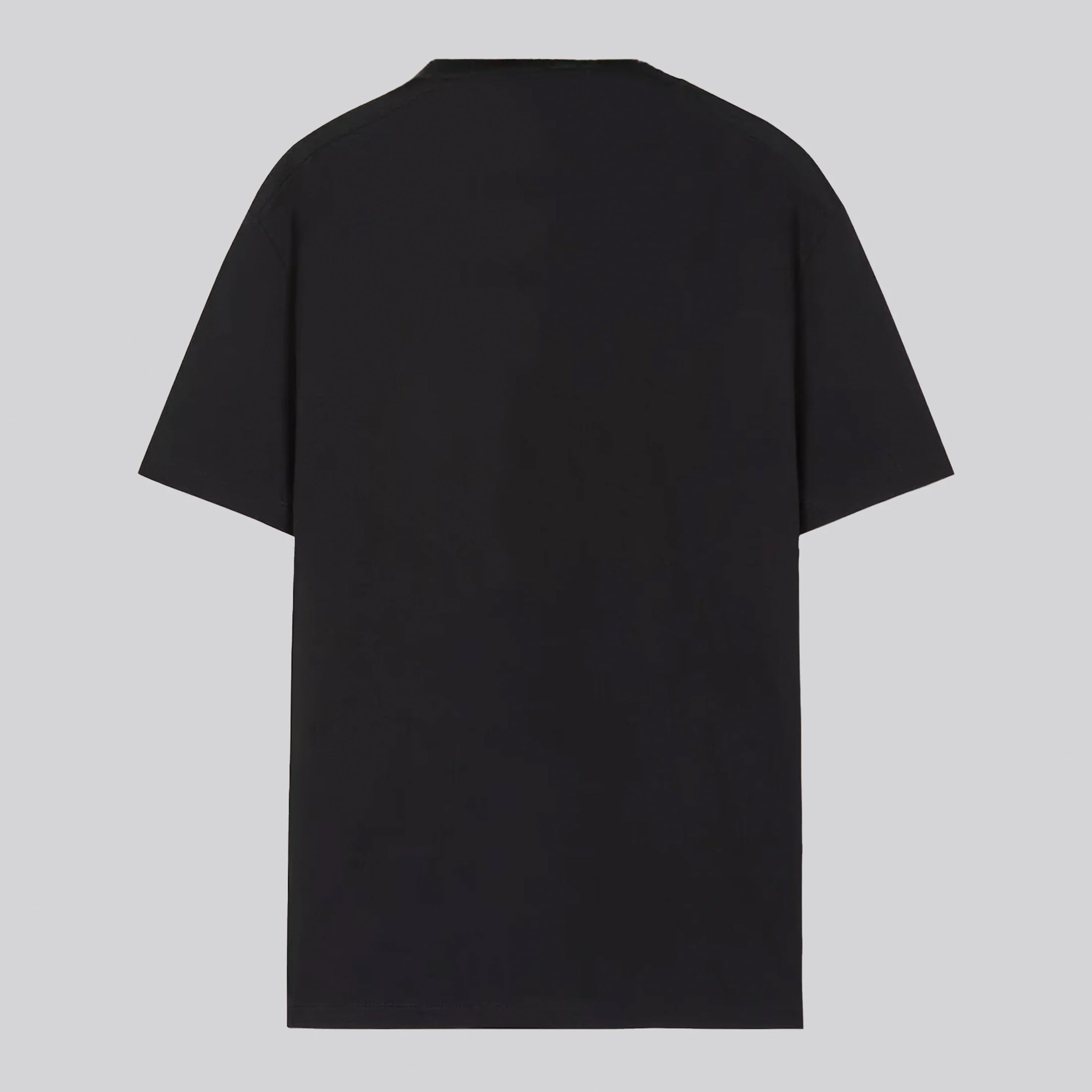 Camiseta Negra Versace Mini Medusa