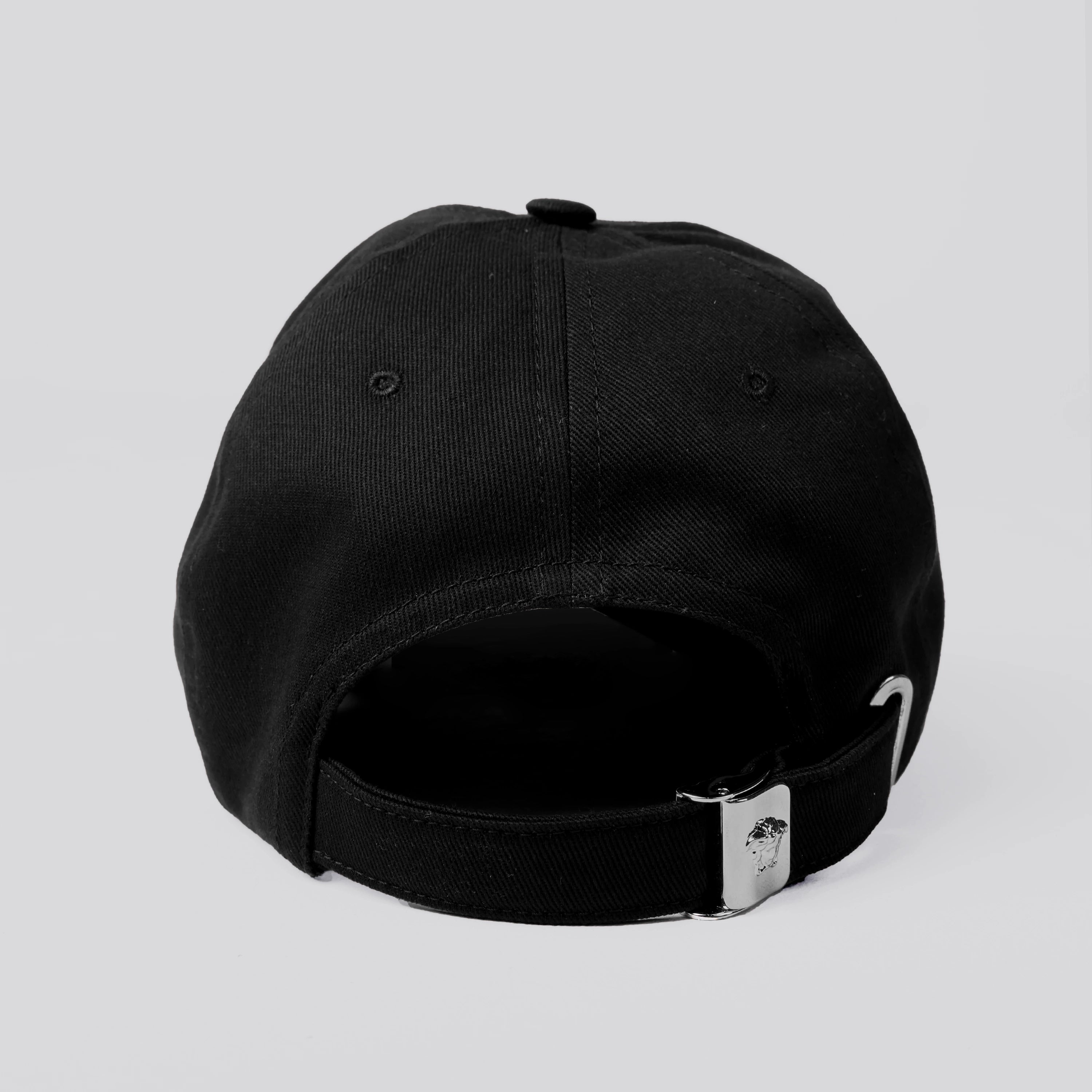 Gorra Negro-Rojo Versace 1978