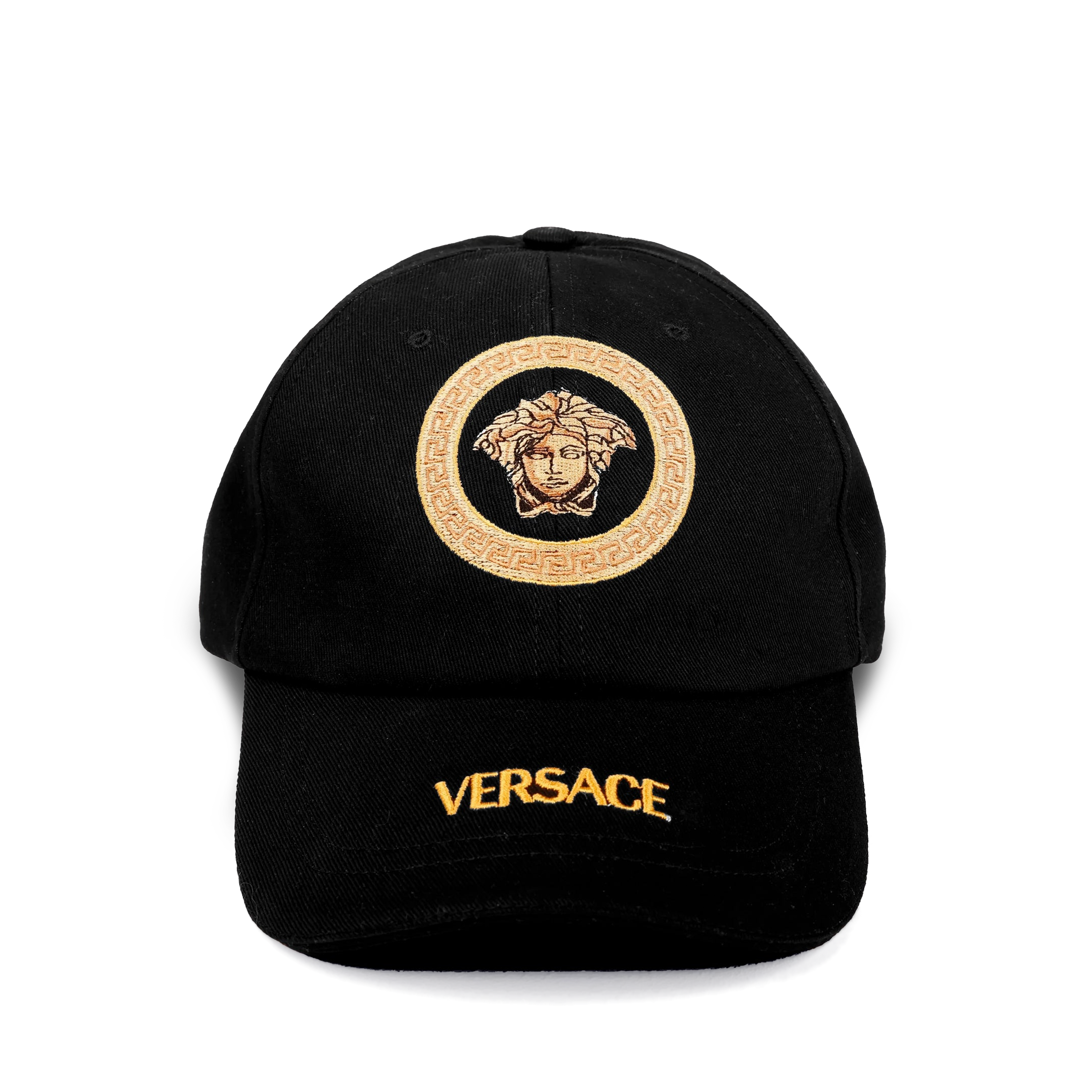 Gorra Negro-Dorado Versace Medusa