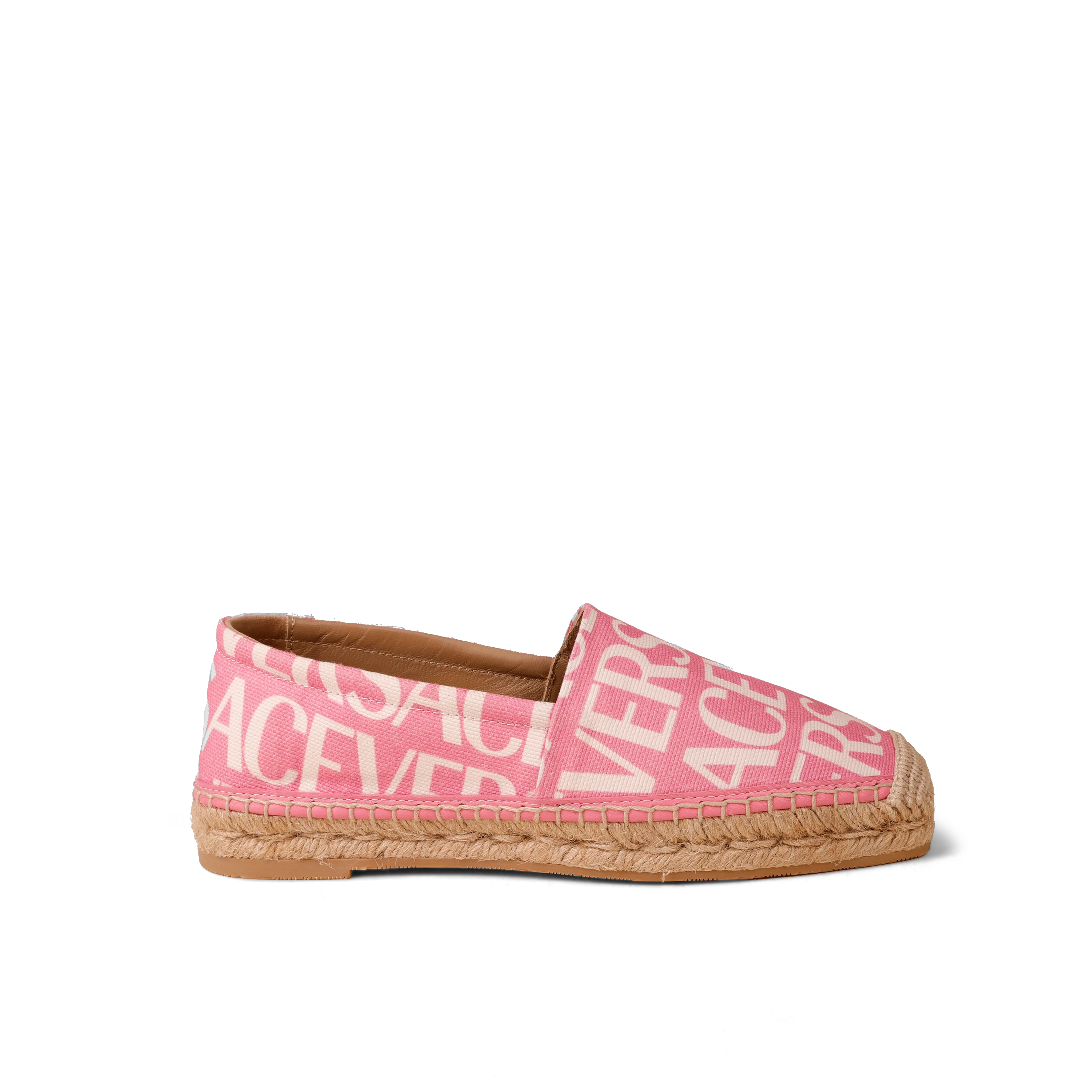 Espadrilles Rosado Versace La Greca Signature
