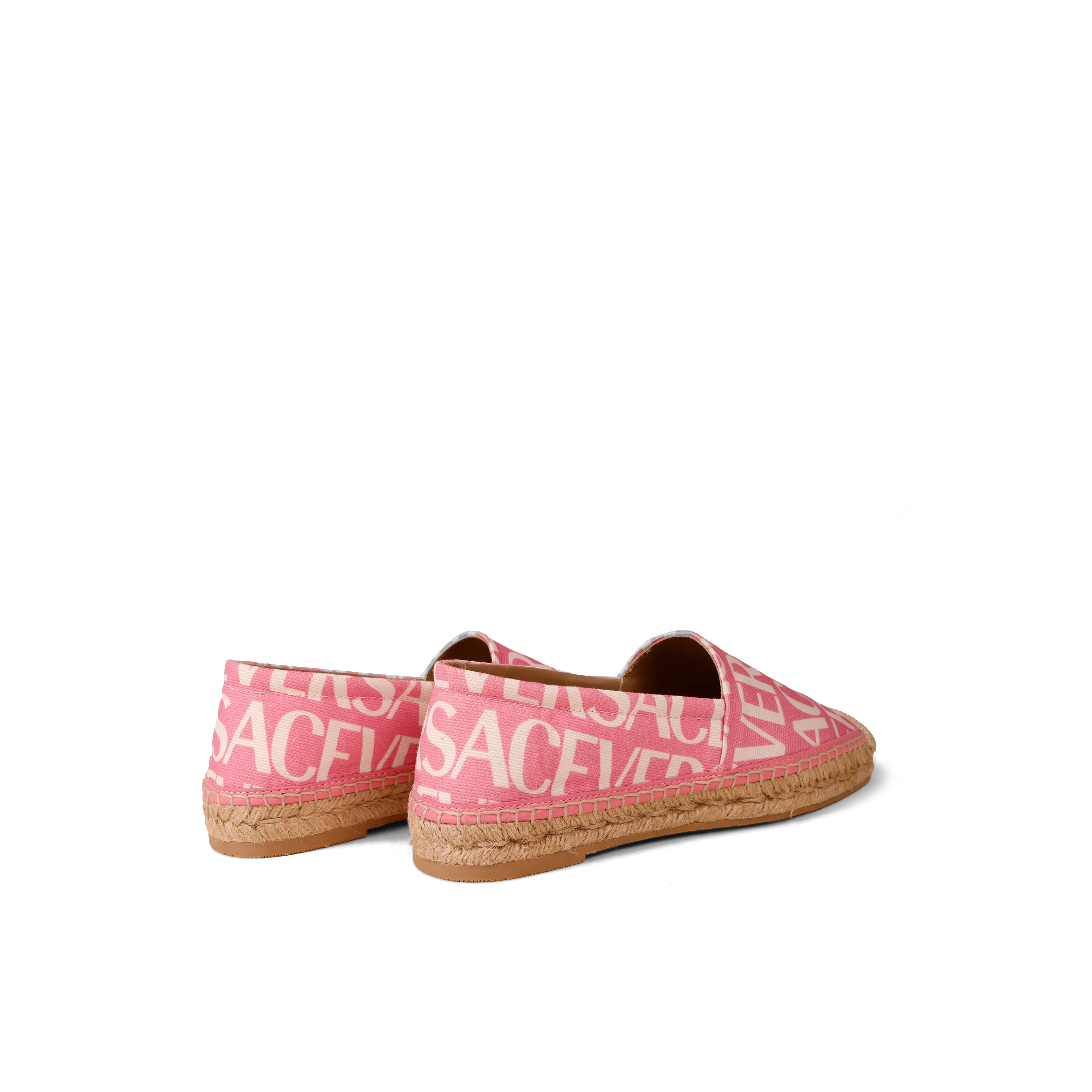 Espadrilles Rosado Versace La Greca Signature