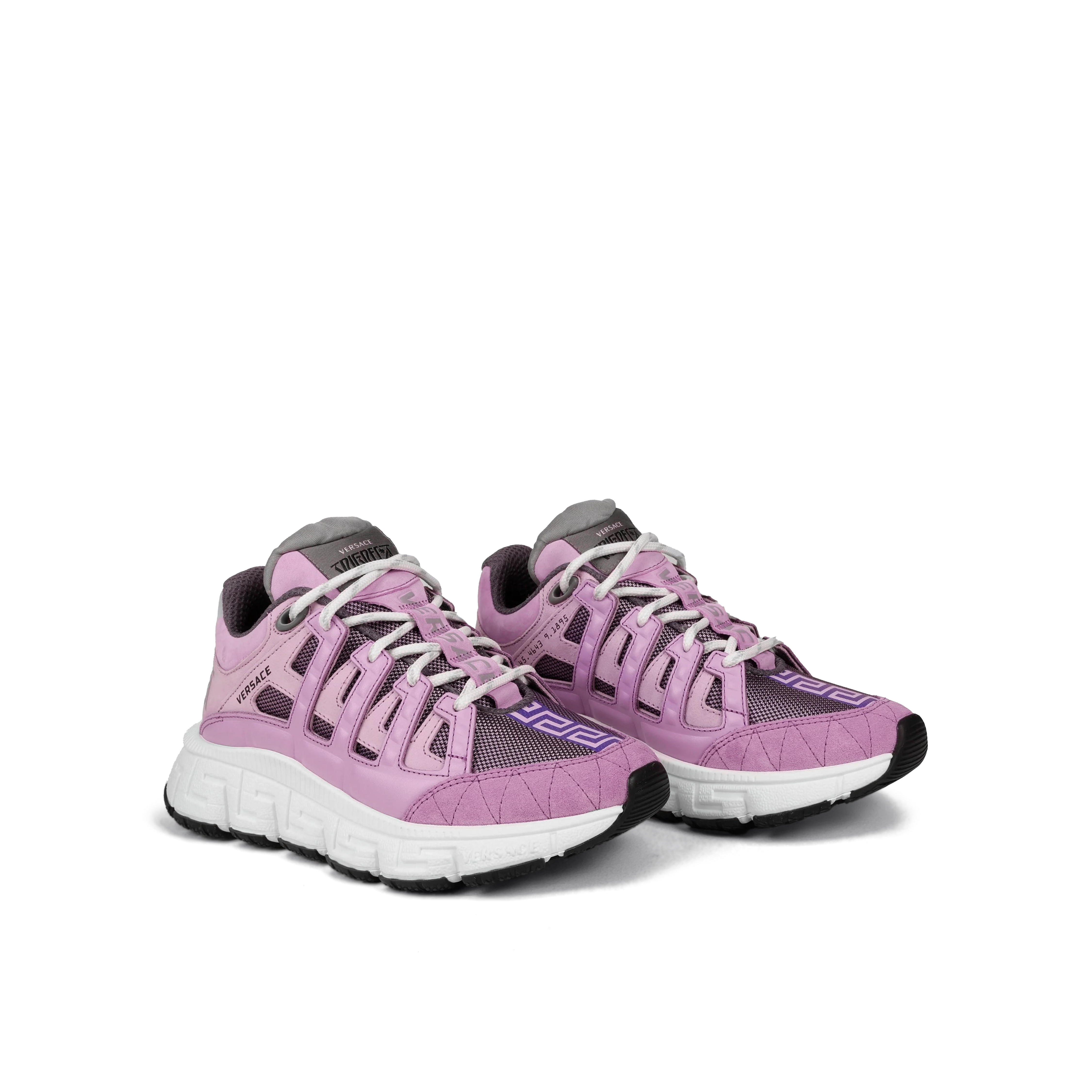 Sneakers Blanco lila Versace Trigreca