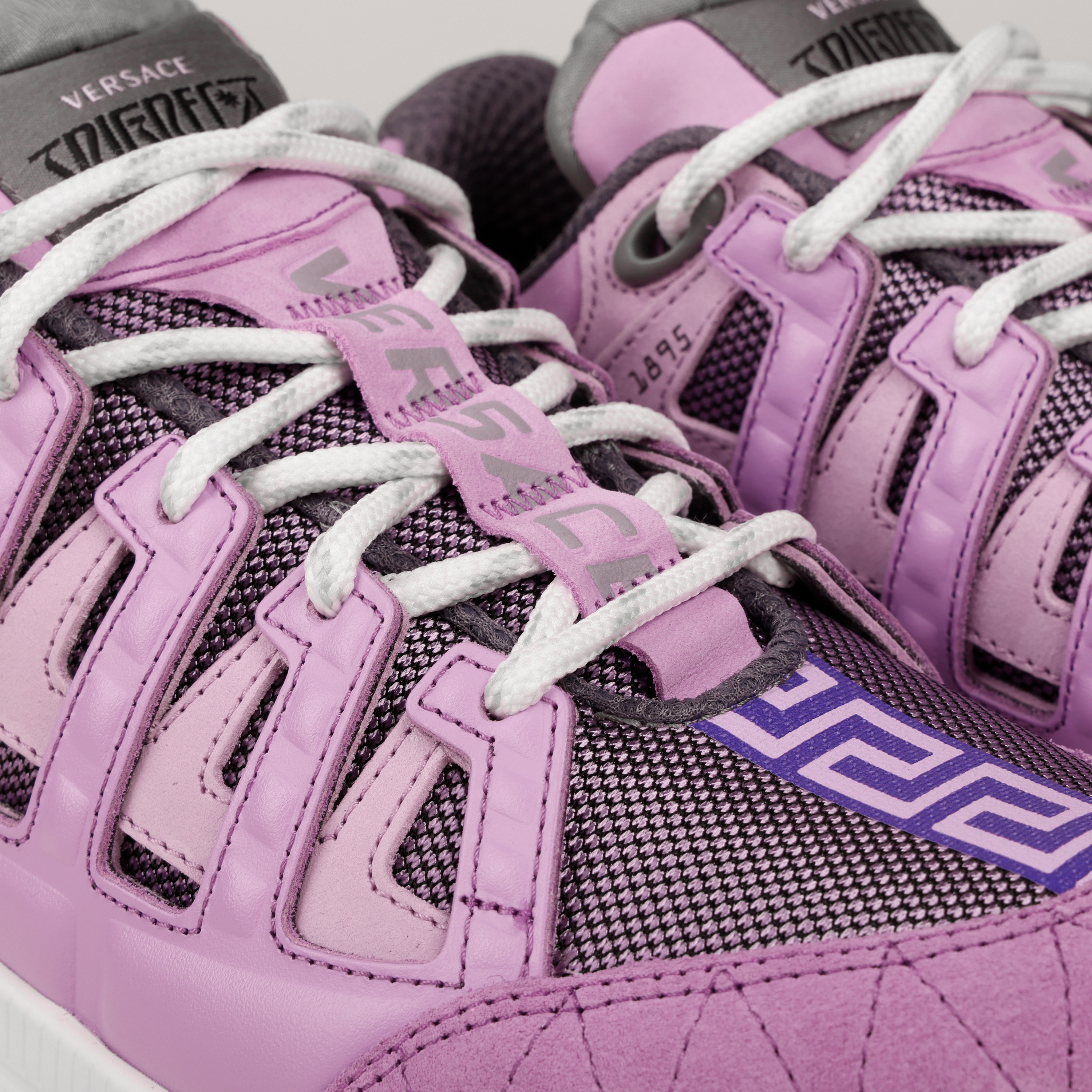 Sneakers Blanco lila Versace Trigreca