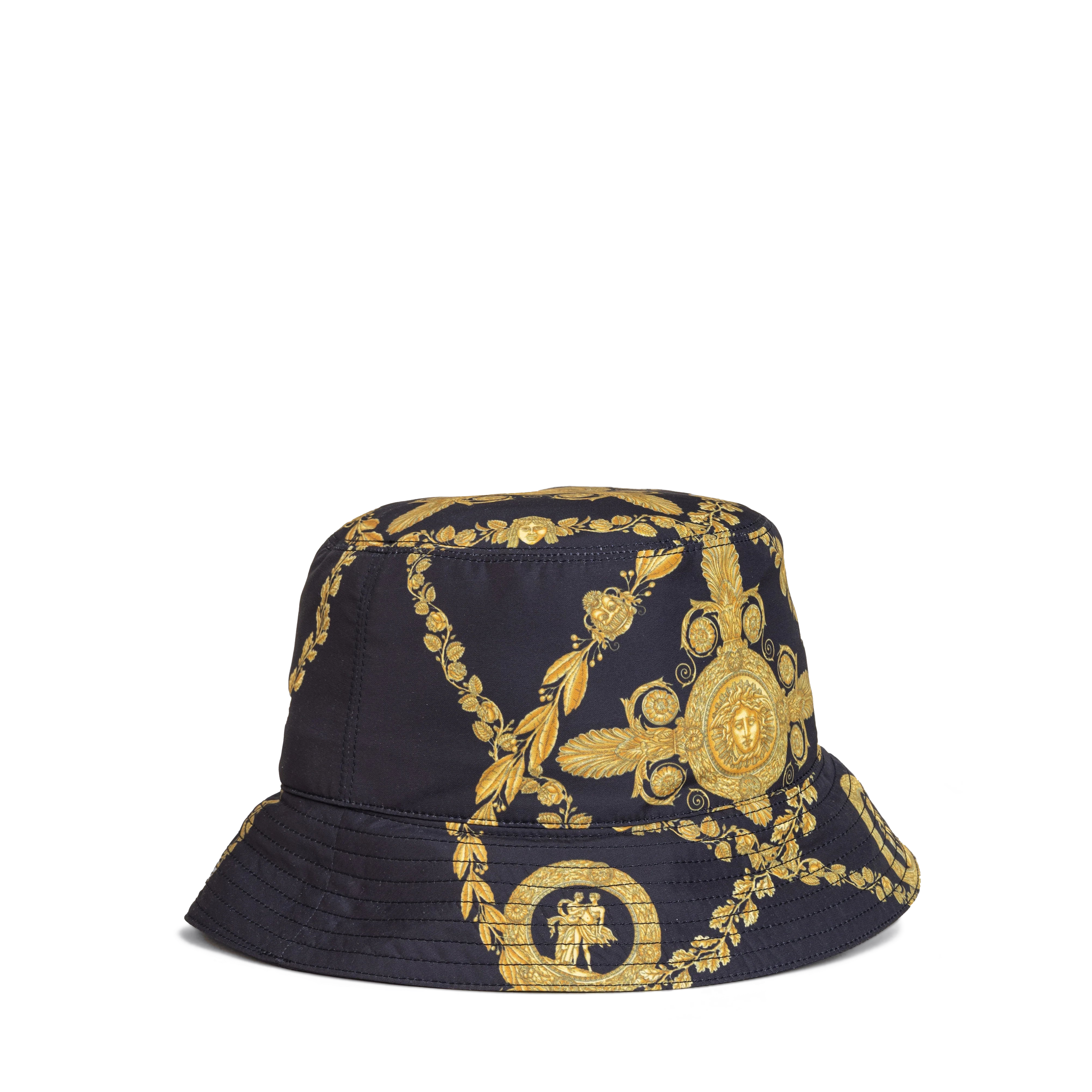 Gorro Negro Versace Medusa
