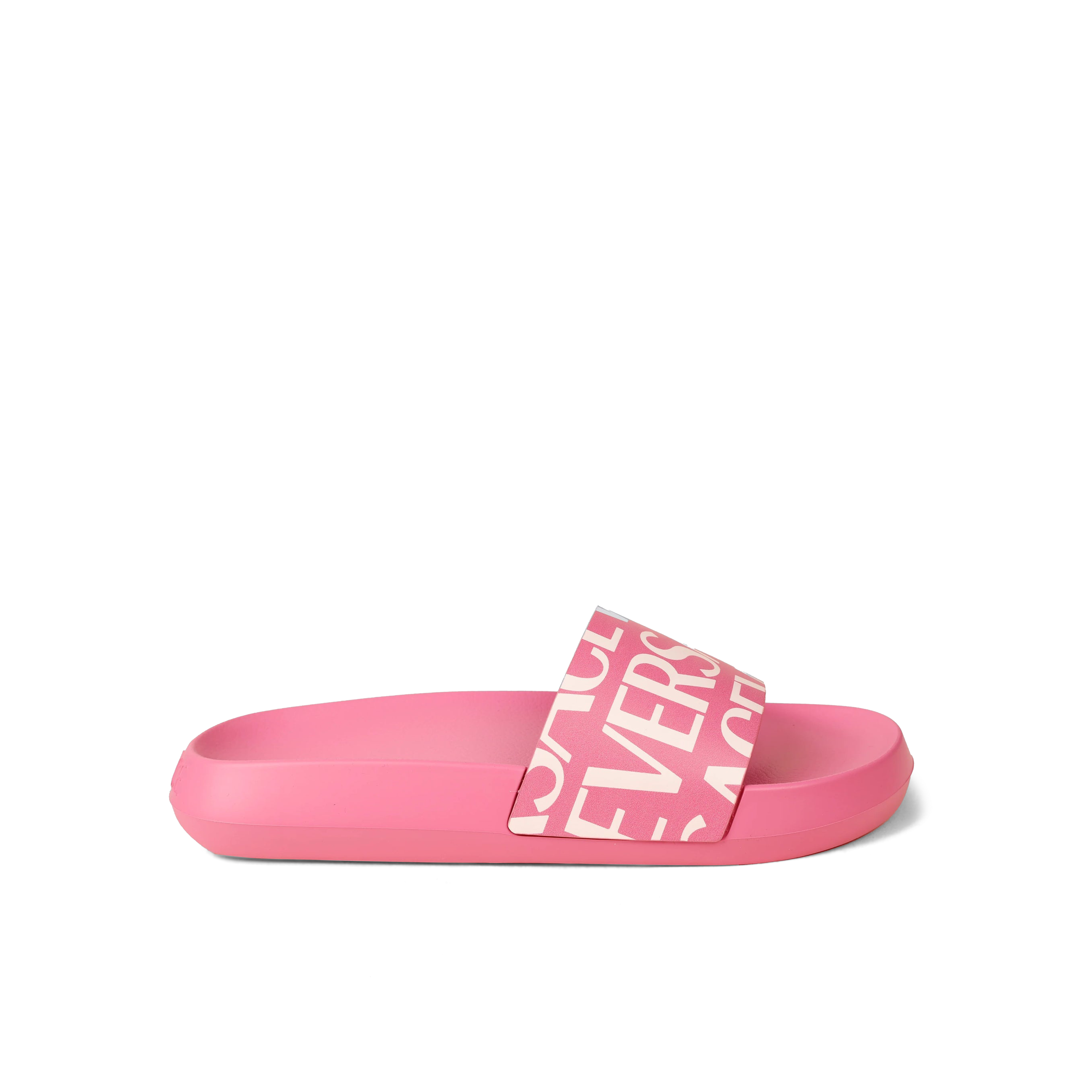 Sandalias Rosadas Versace Multilogo