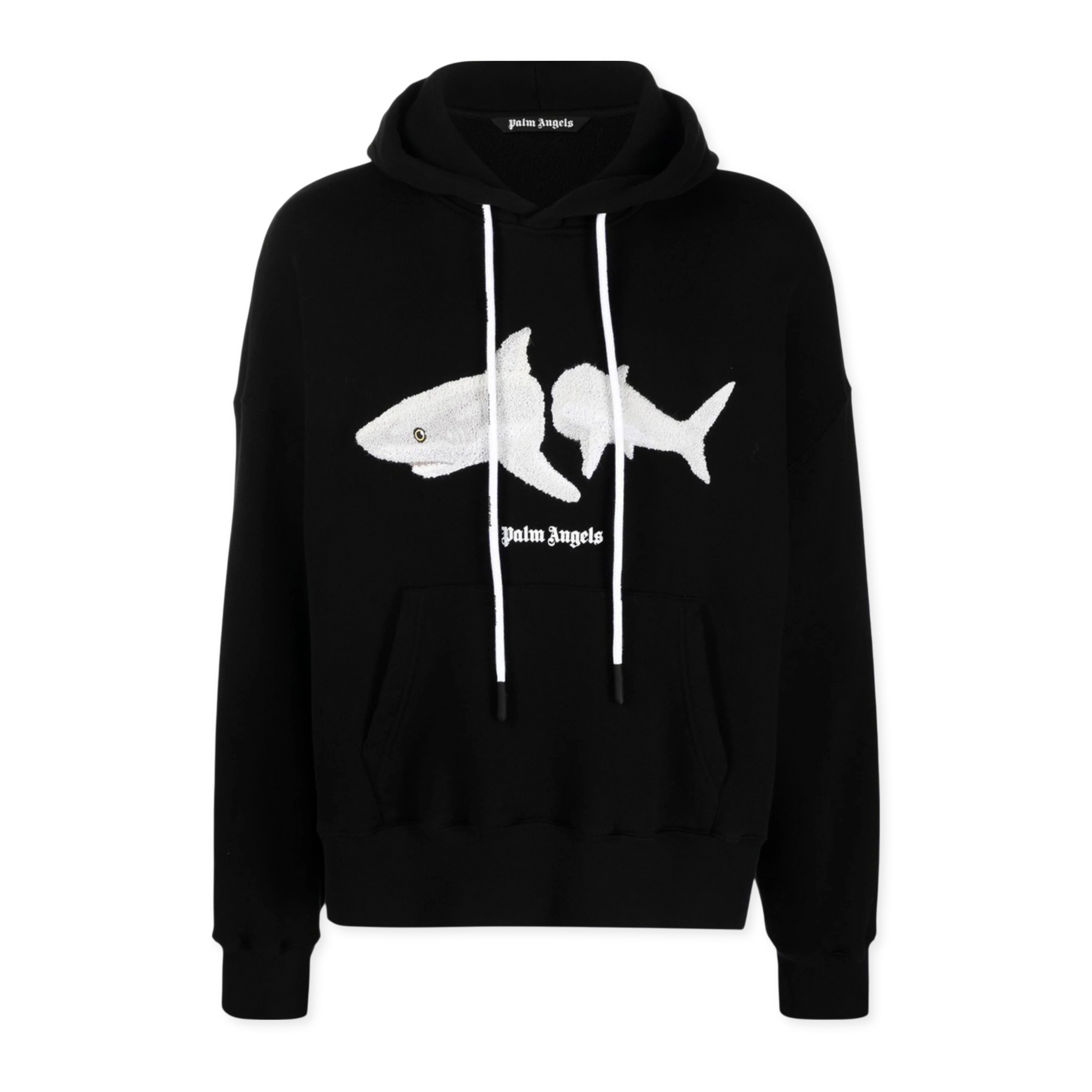 Buzo Tipo Hoodie Negro Palm Angels Shark