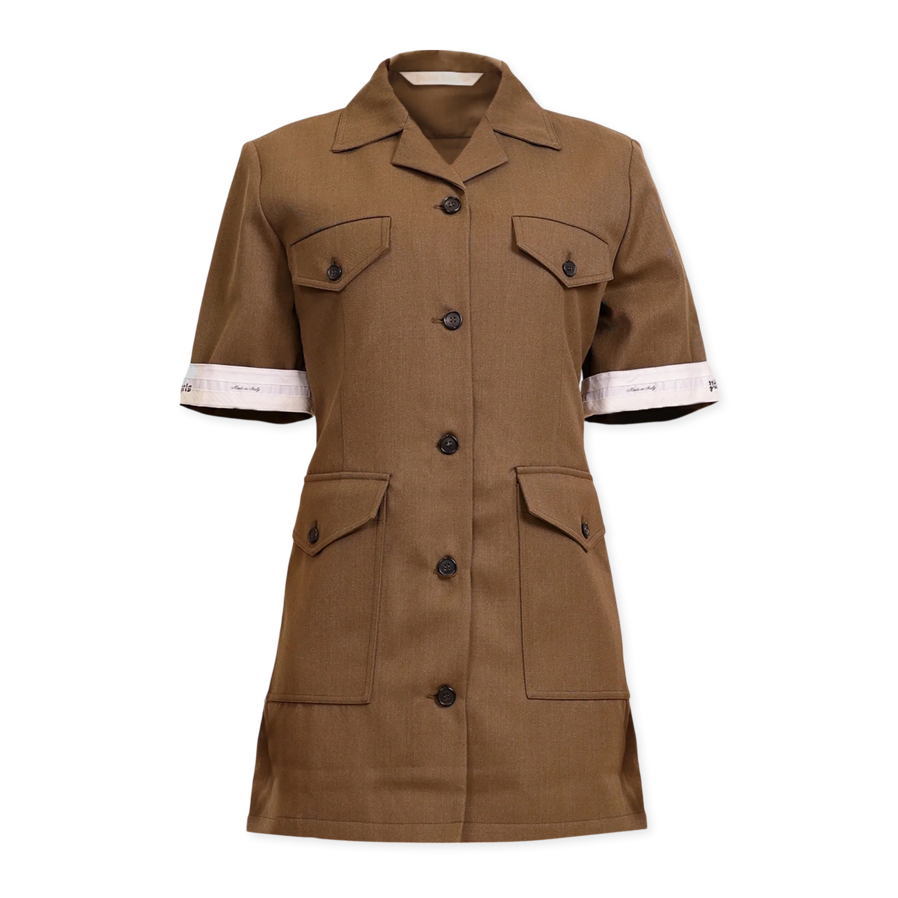 Vestido Militar Palm Angels Reverse Band