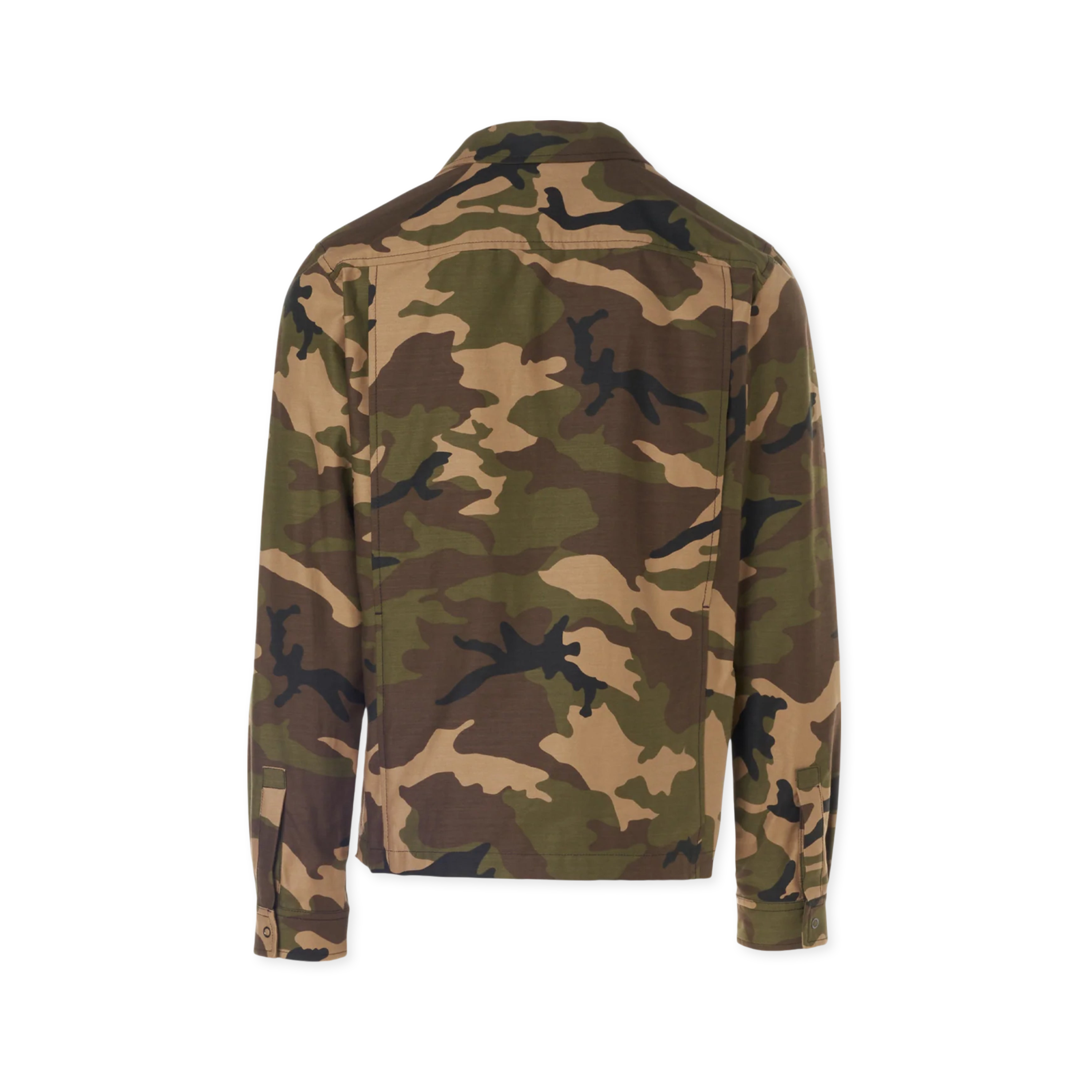 Chaqueta Verde Military Palm Angels Sartorial Tape Camou