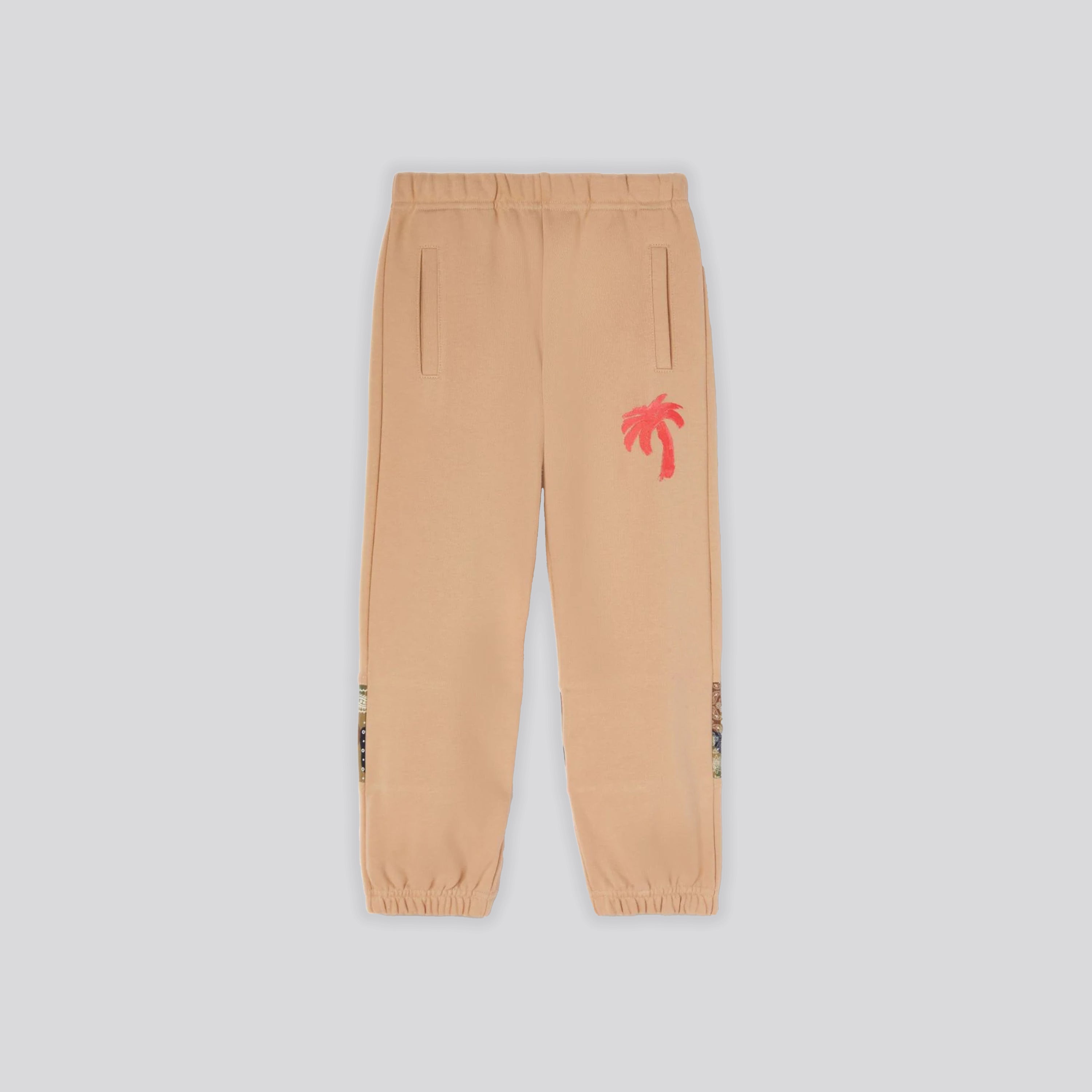 Sudadera Beige Palm Angels Kids Palm Brush