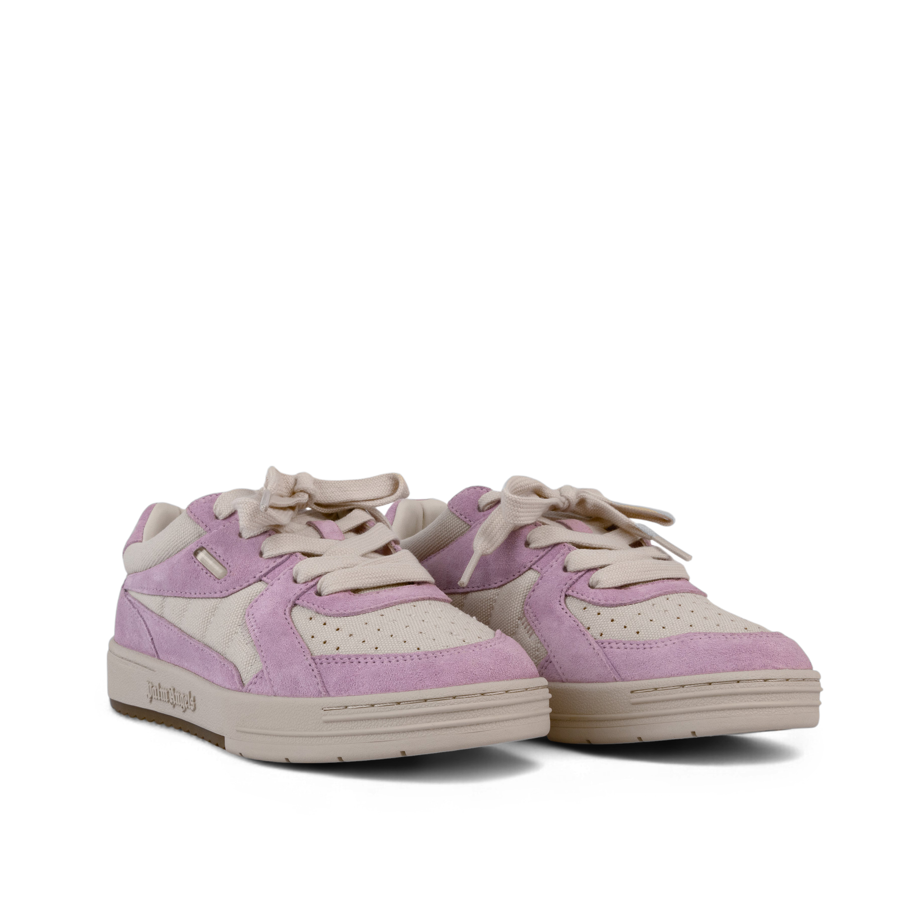 Sneakers Blanco/Rosa Palm Angels Palm University Lt Auth Suede
