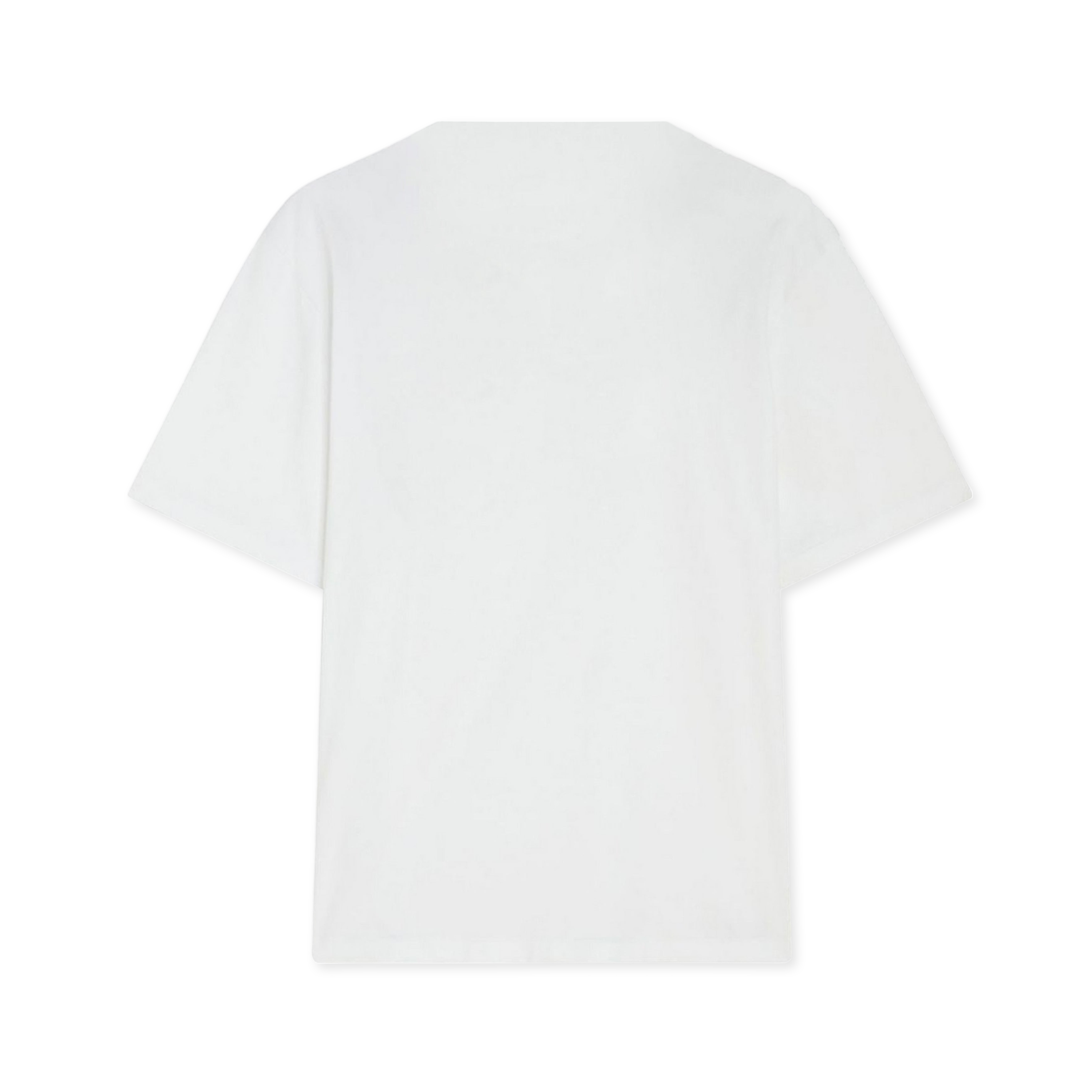 Camiseta Blanca Palm Angels Logo Embroidered