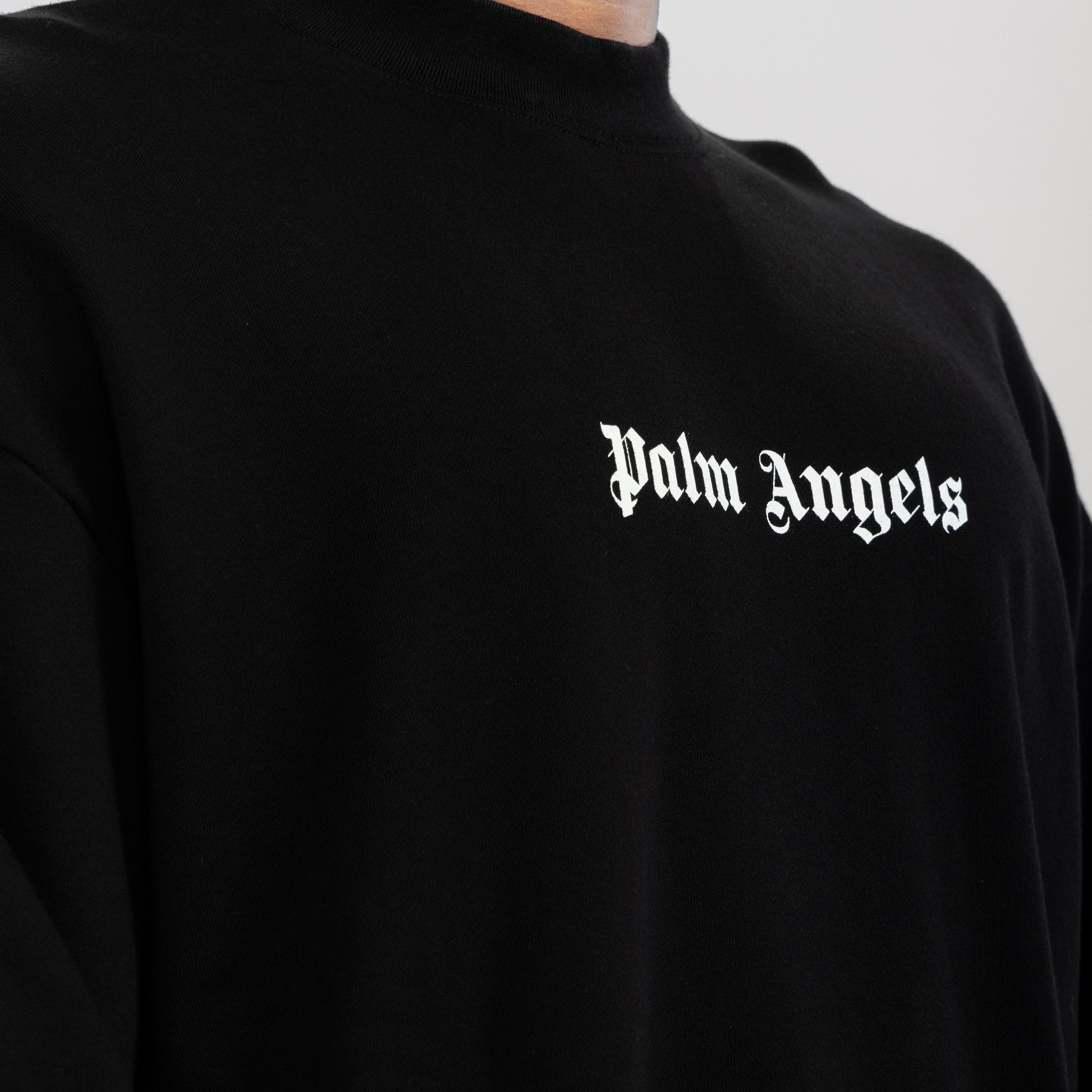 Buzo Negro Palm Angels Classic Logo
