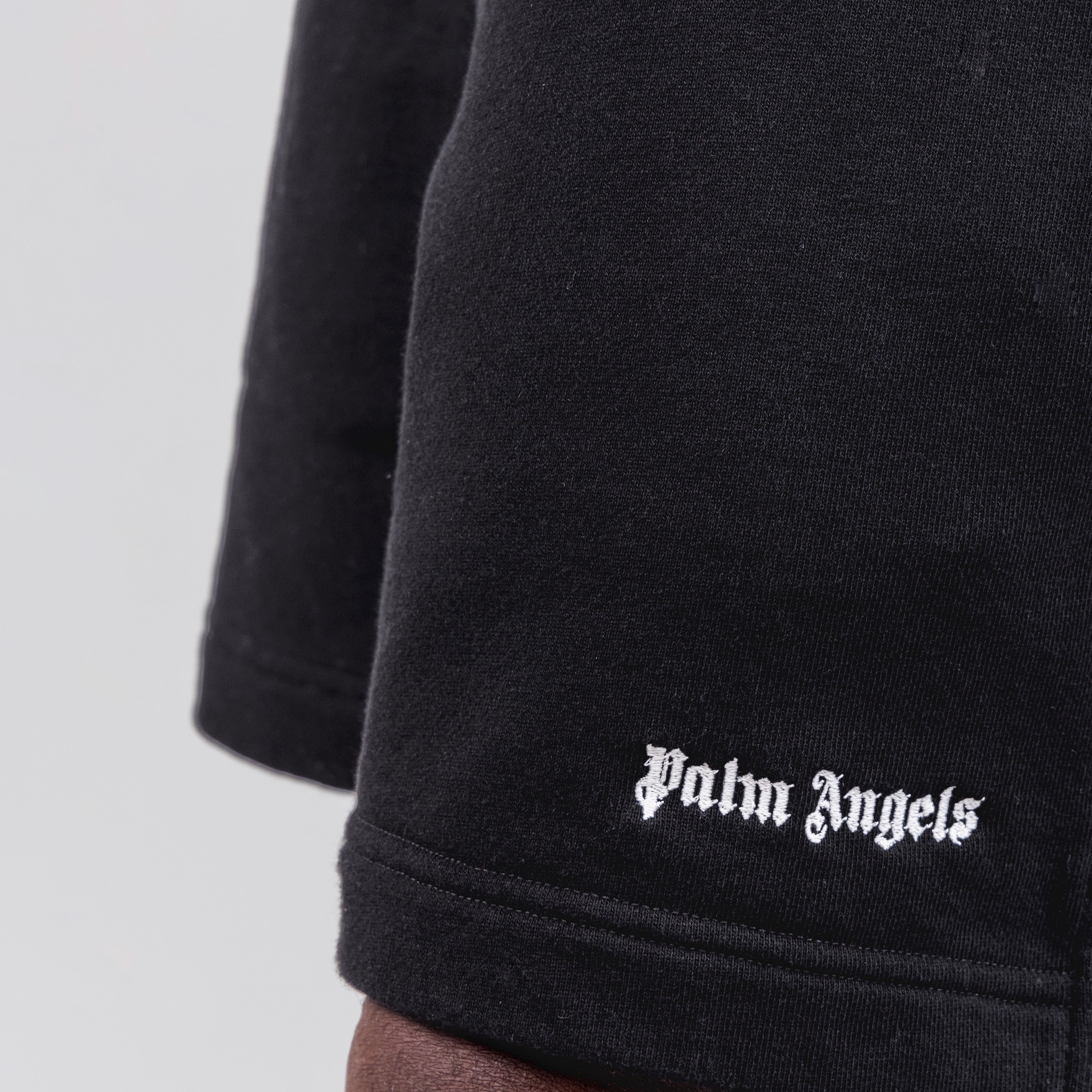 Shorts Negro Palm Angels Logo