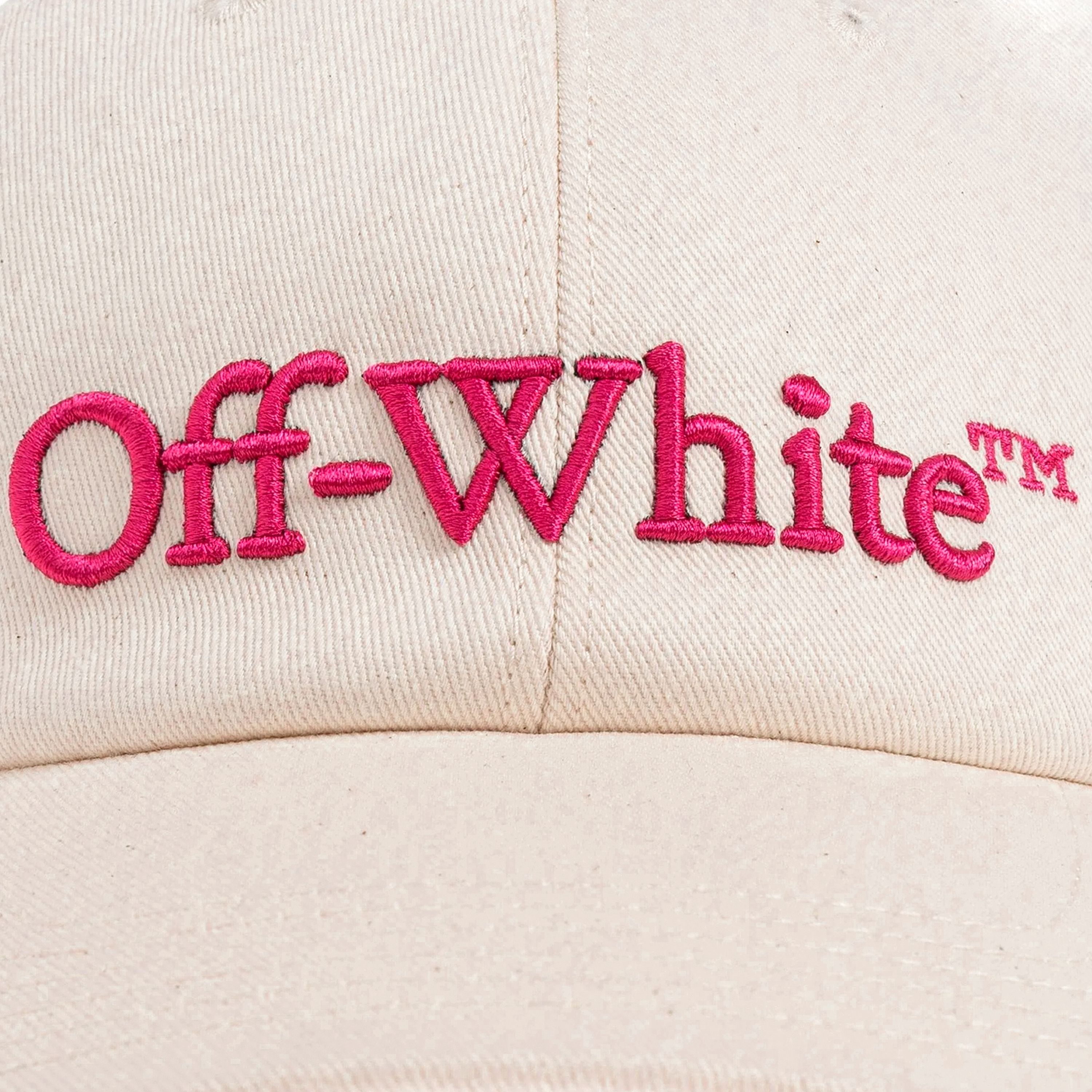 Gorra Beige Off-White Drill Bookish