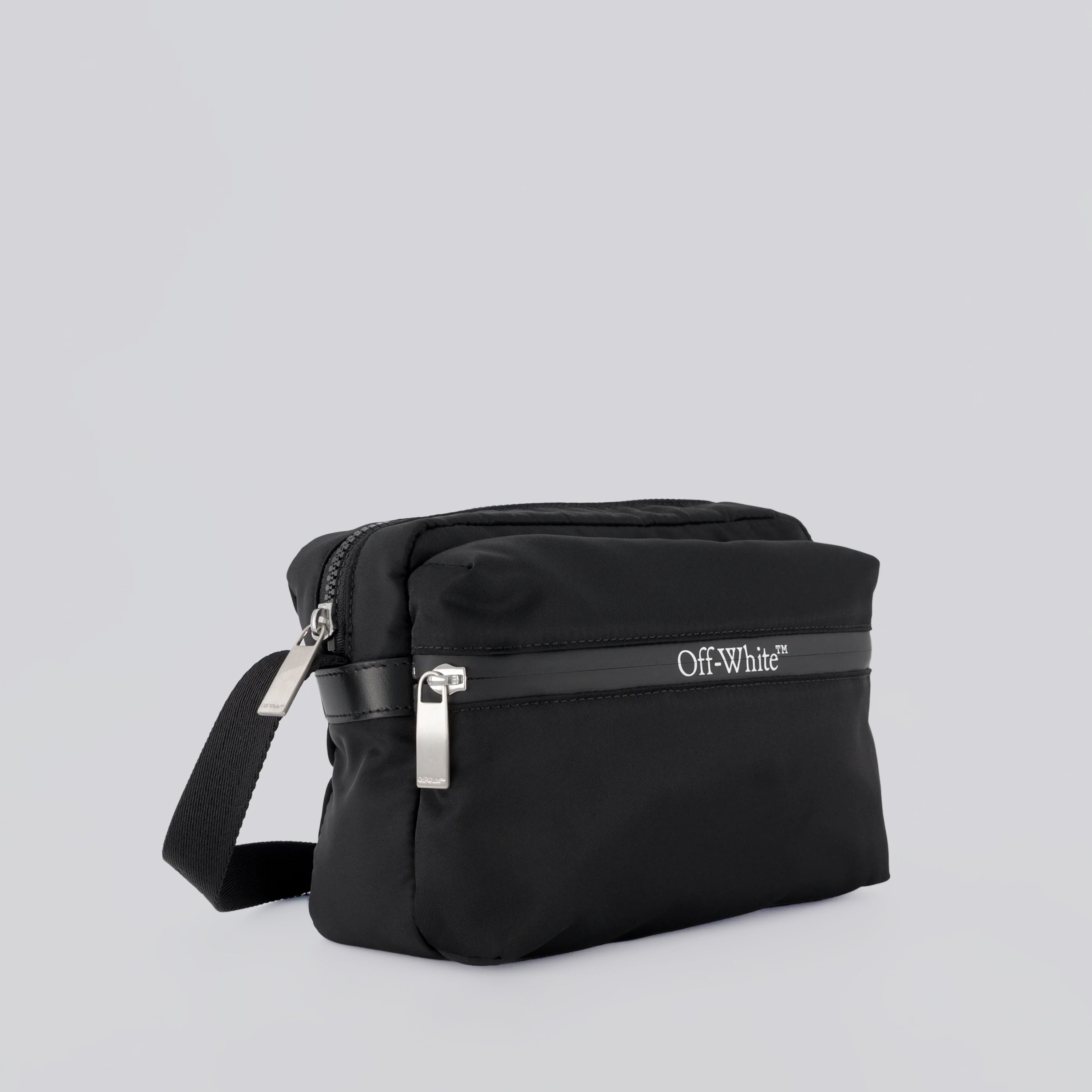 Bolso Negro Off-White Outdoor Weekender