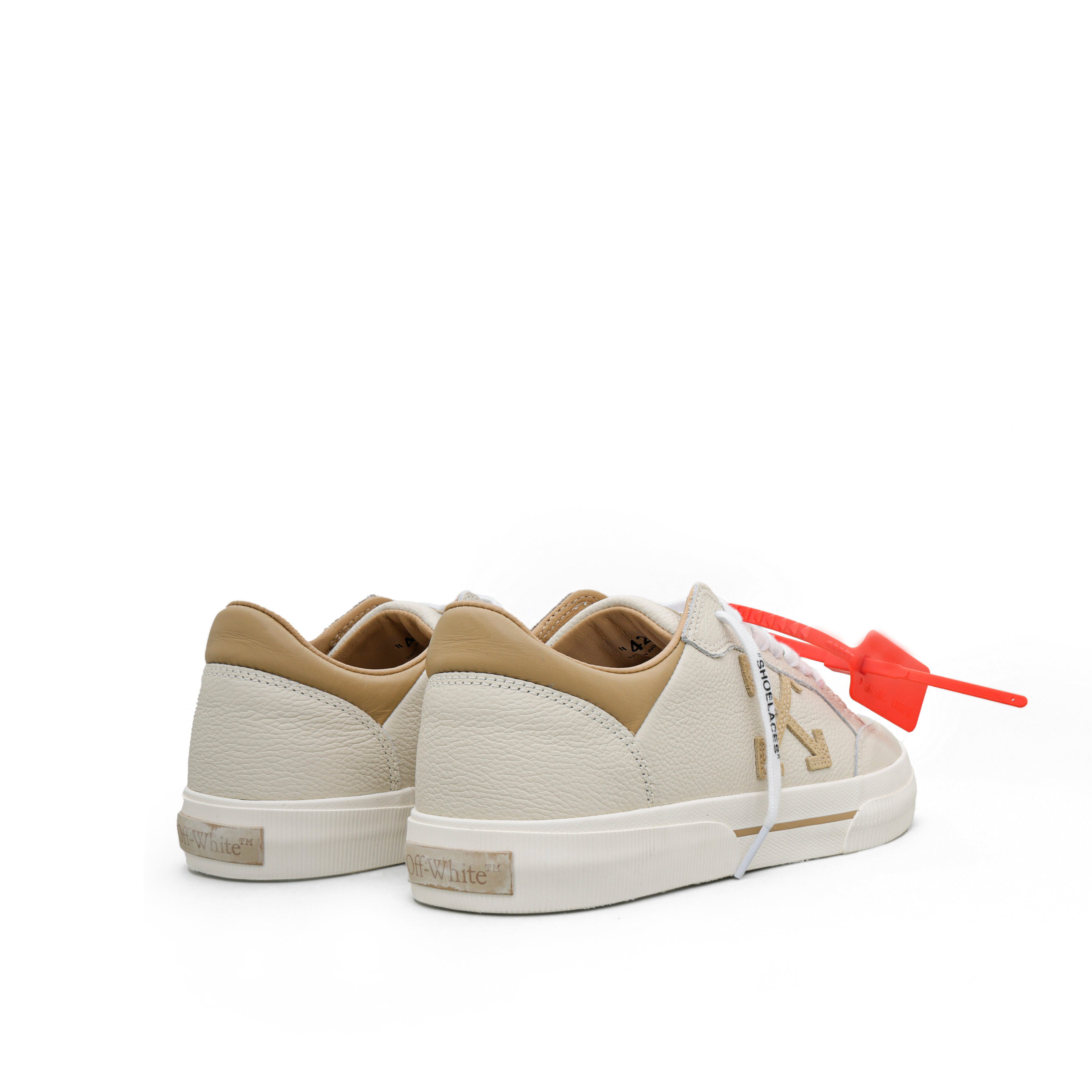 Sneakers Beige Off White Vulcanized