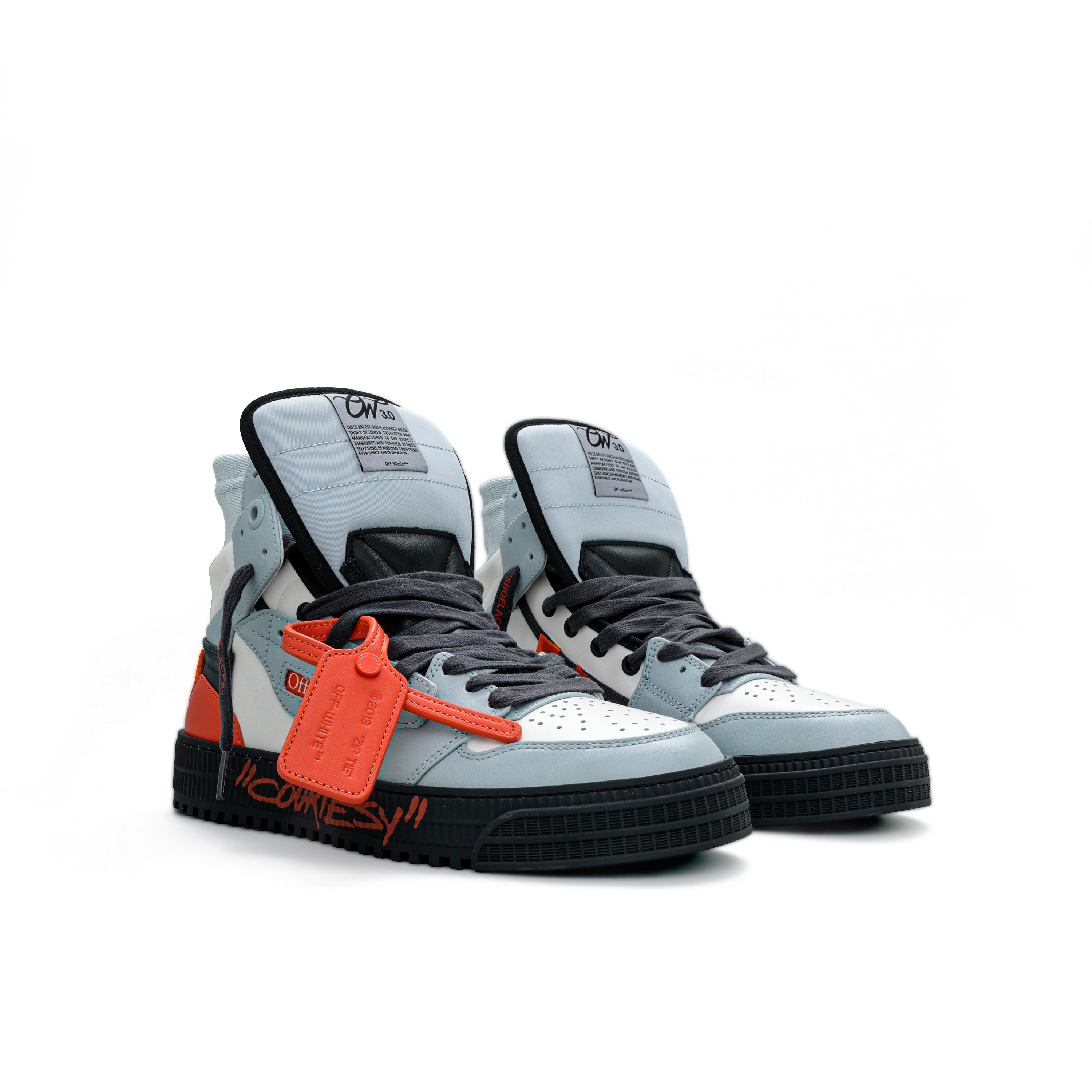 Sneakers Blancos Azul Off-White Reb Off Court 3.0