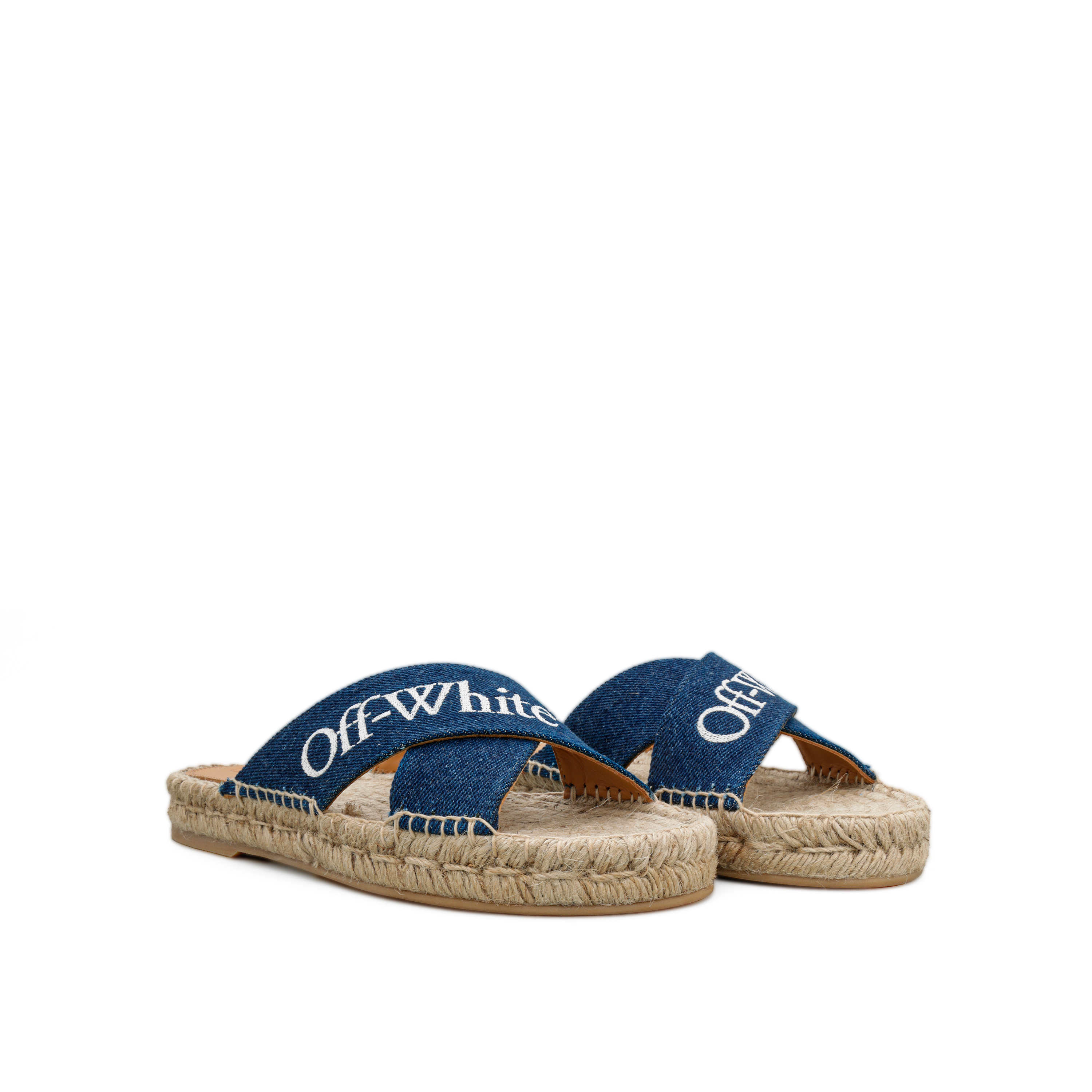 Sandalias Azules Off White Bookish