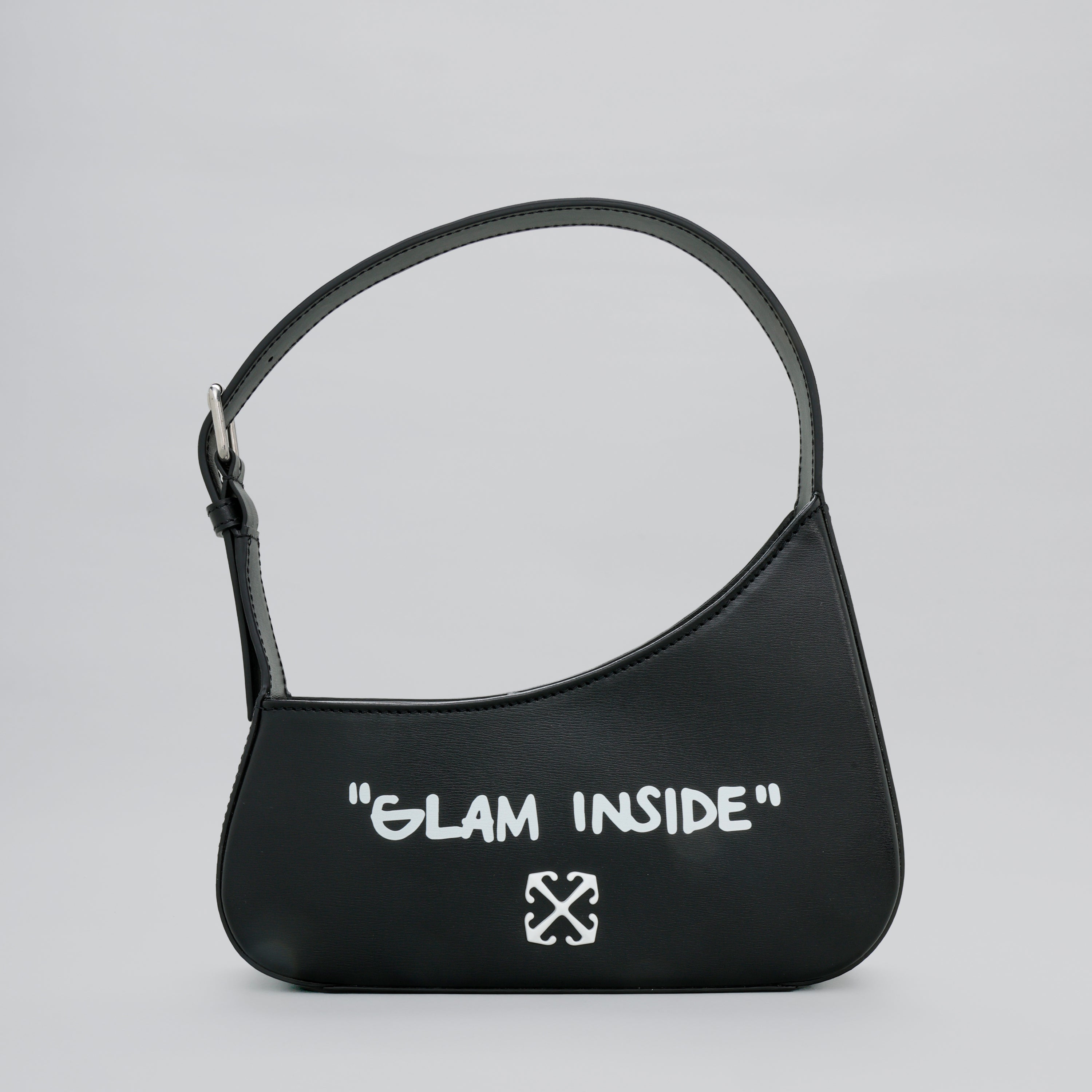Cartera Negra Off-White Jitney