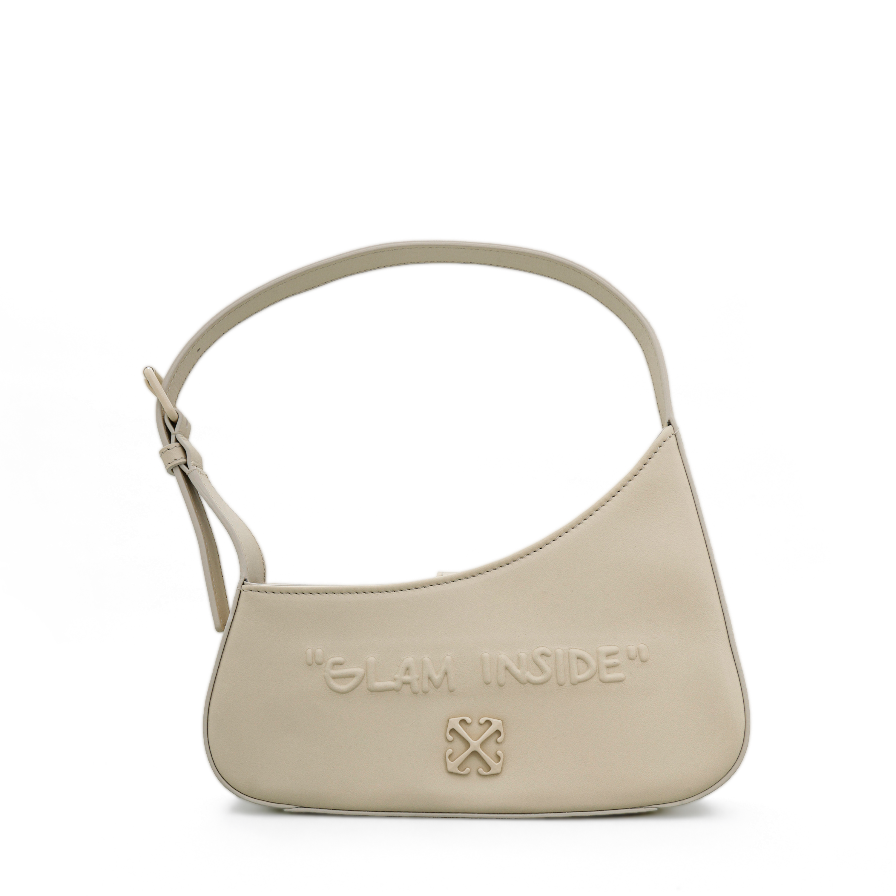 Cartera Beige Off-White Quote 3D Beige - Beige