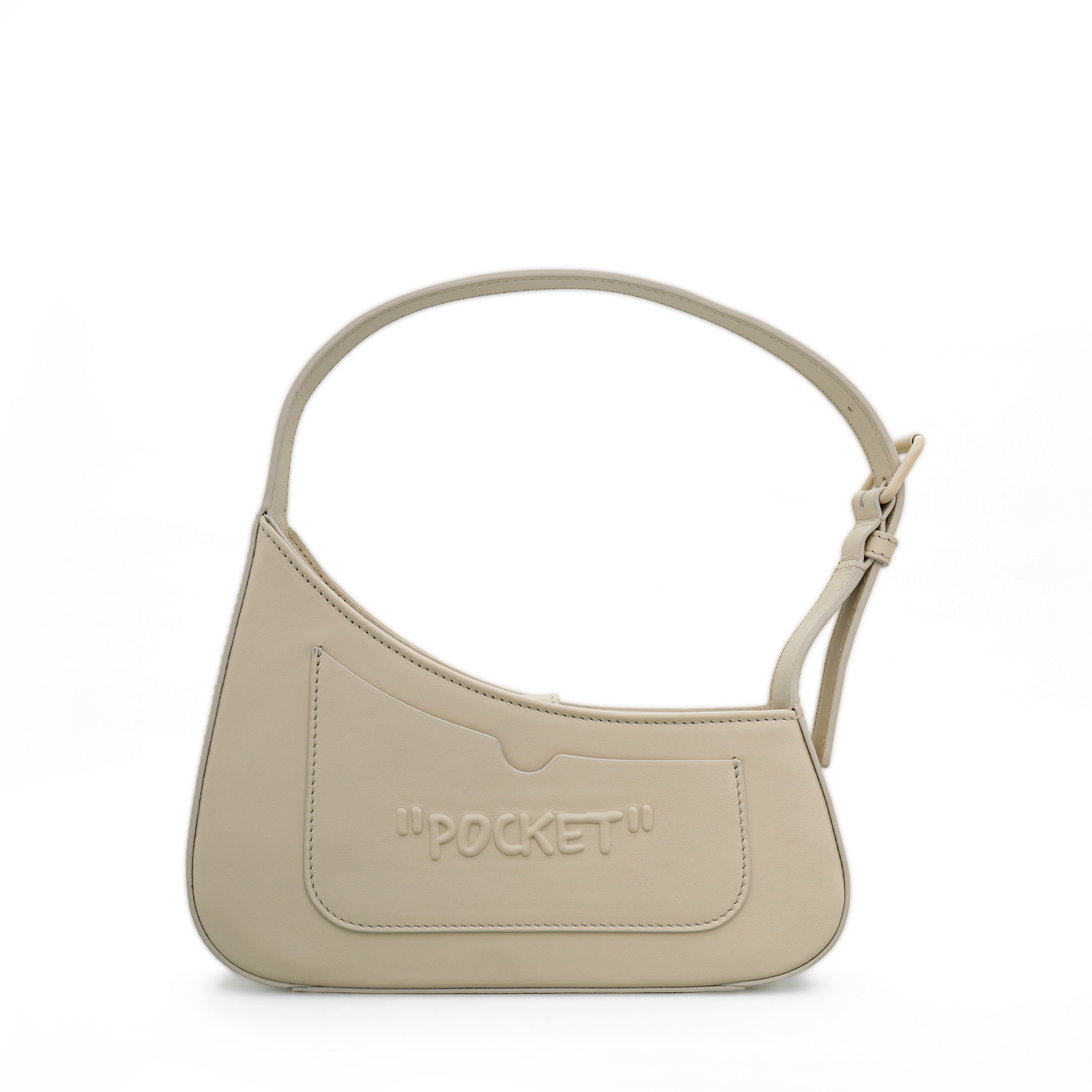 Cartera Beige Off-White Quote 3D Beige - Beige