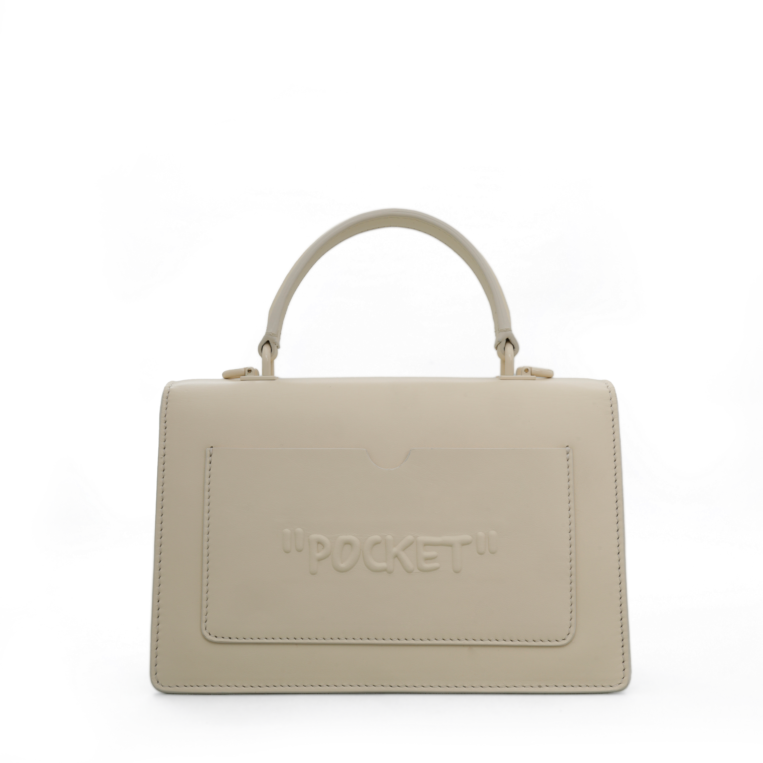 Cartera Beige Off-White Quote3D