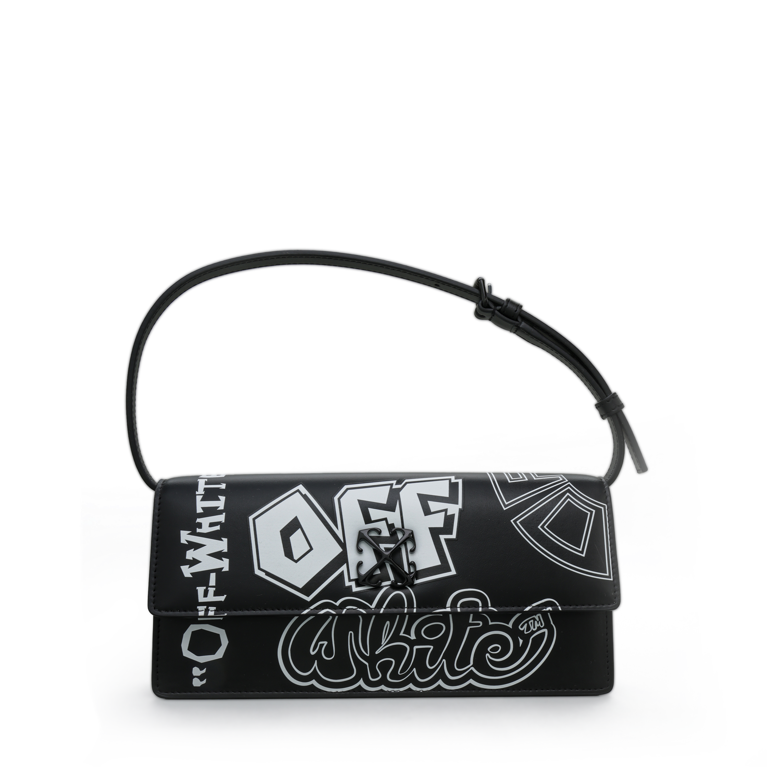 Cartera Negra Off-White Jitney 1.0