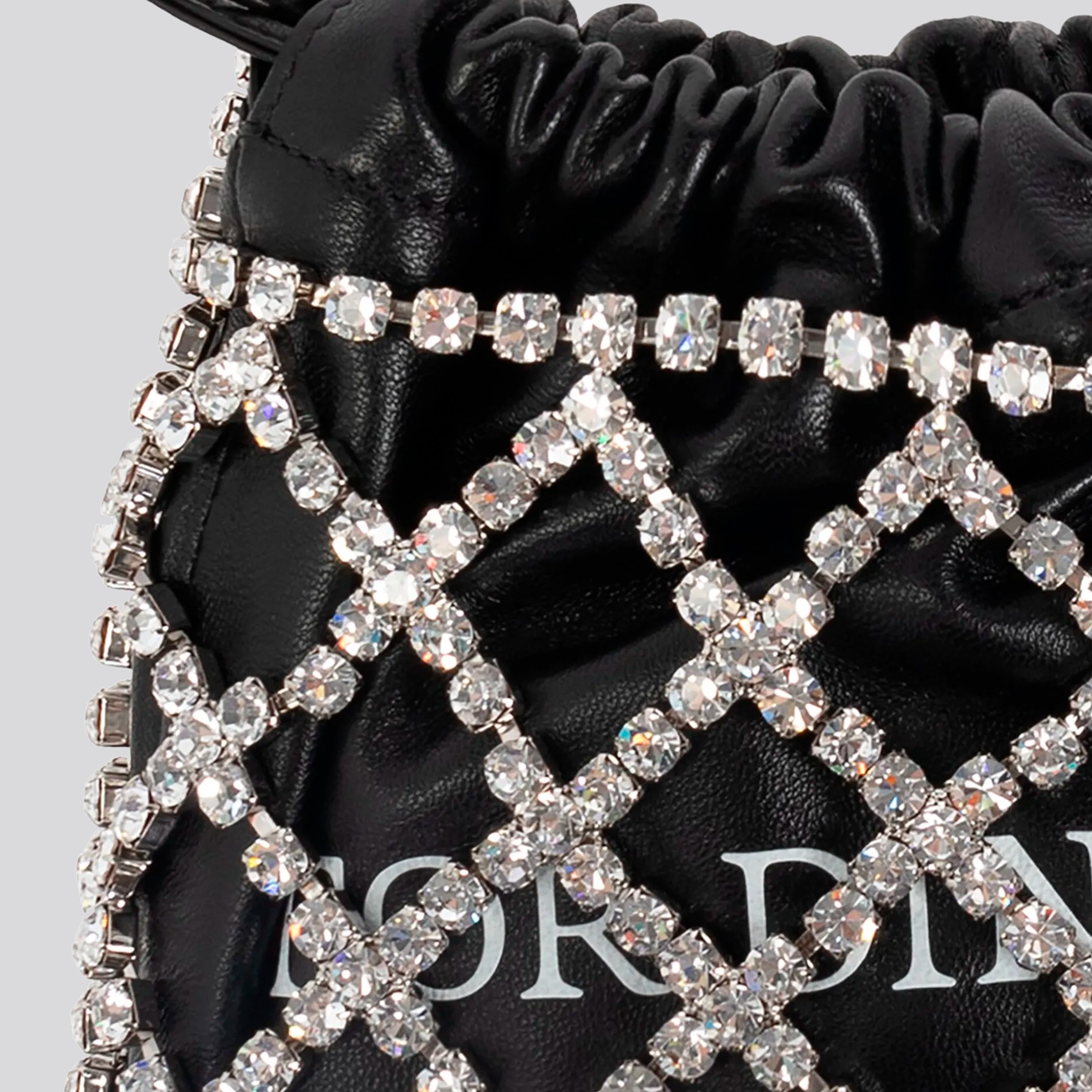 Cartera Negra Off-White For Dinner