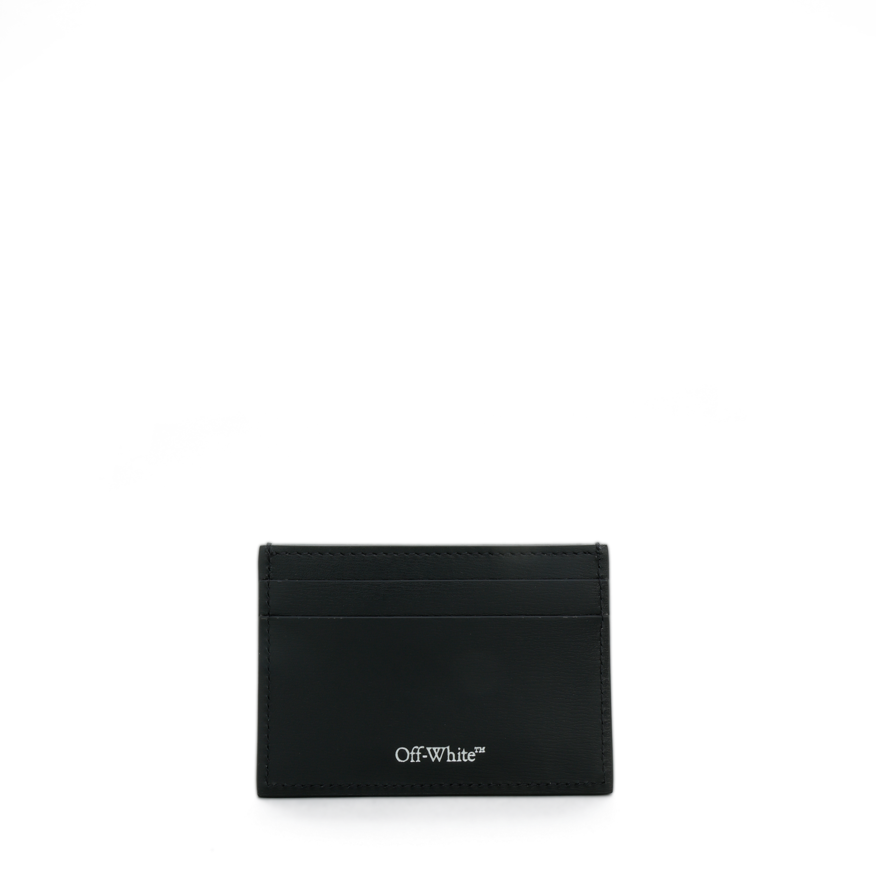 Tarjetero Negro Off-White Quote Black - White