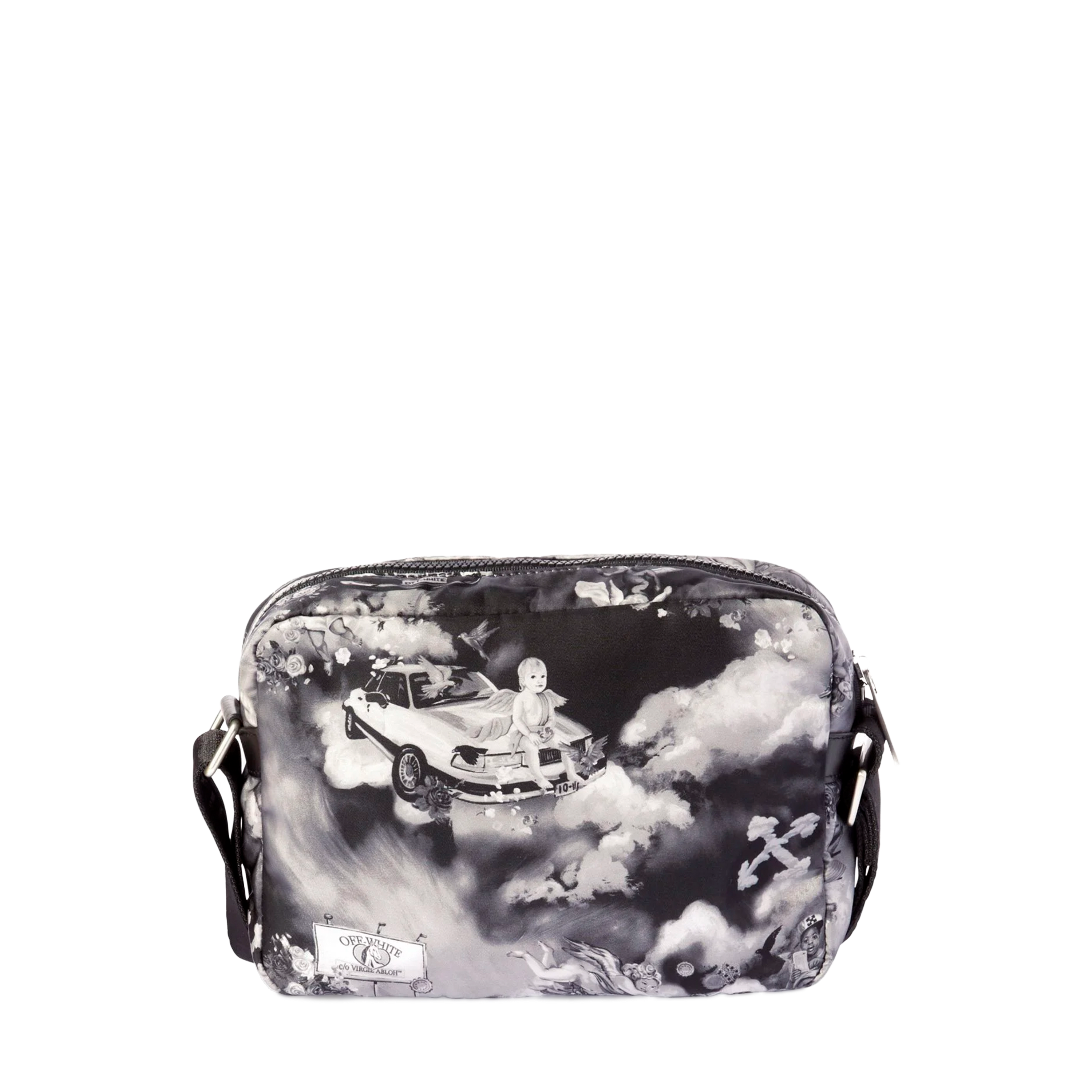 Bolso Negro Off-White Outdoor Camera Fresco Print