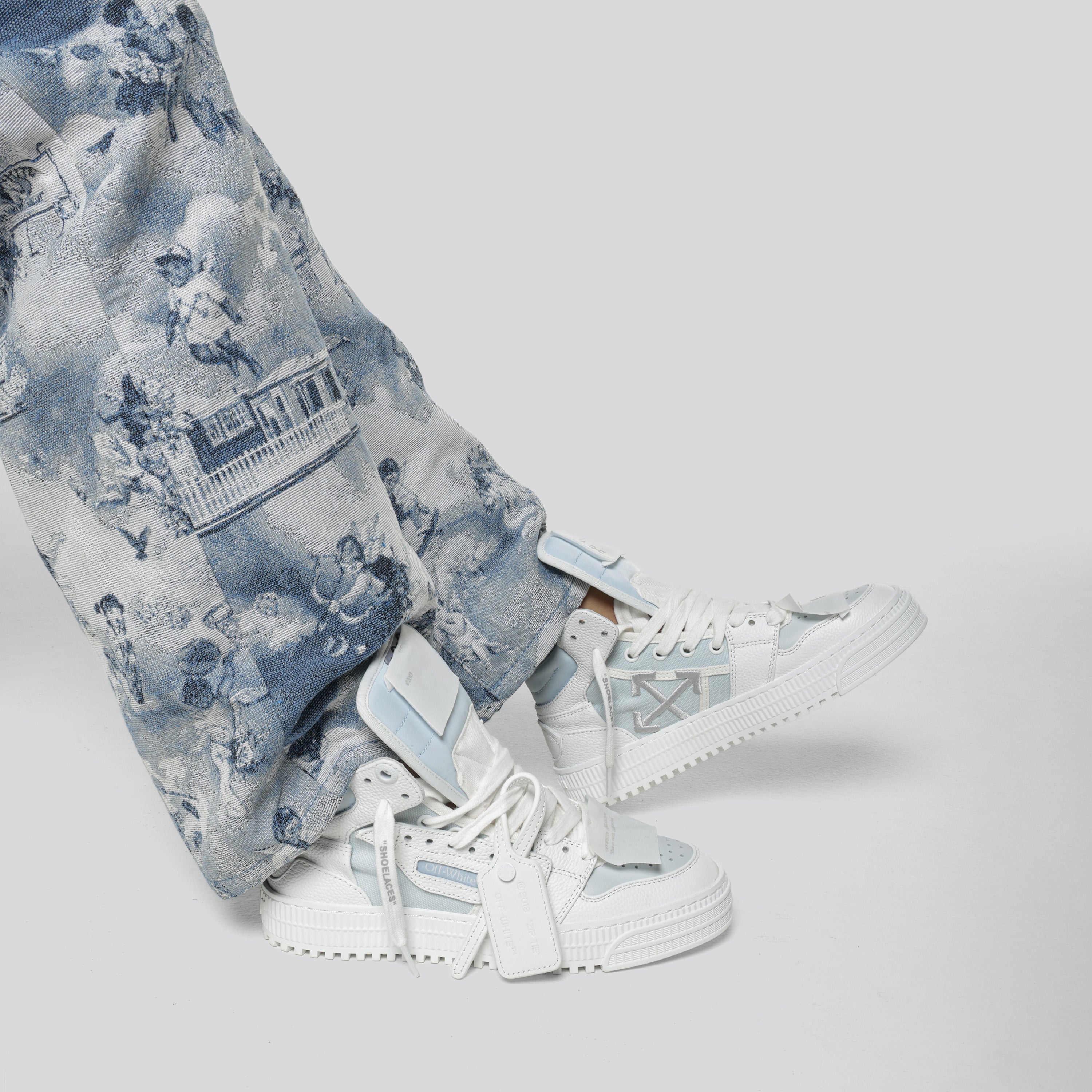 Sneakers Blancos Celeste Off-White Celeste Off Court 3.0