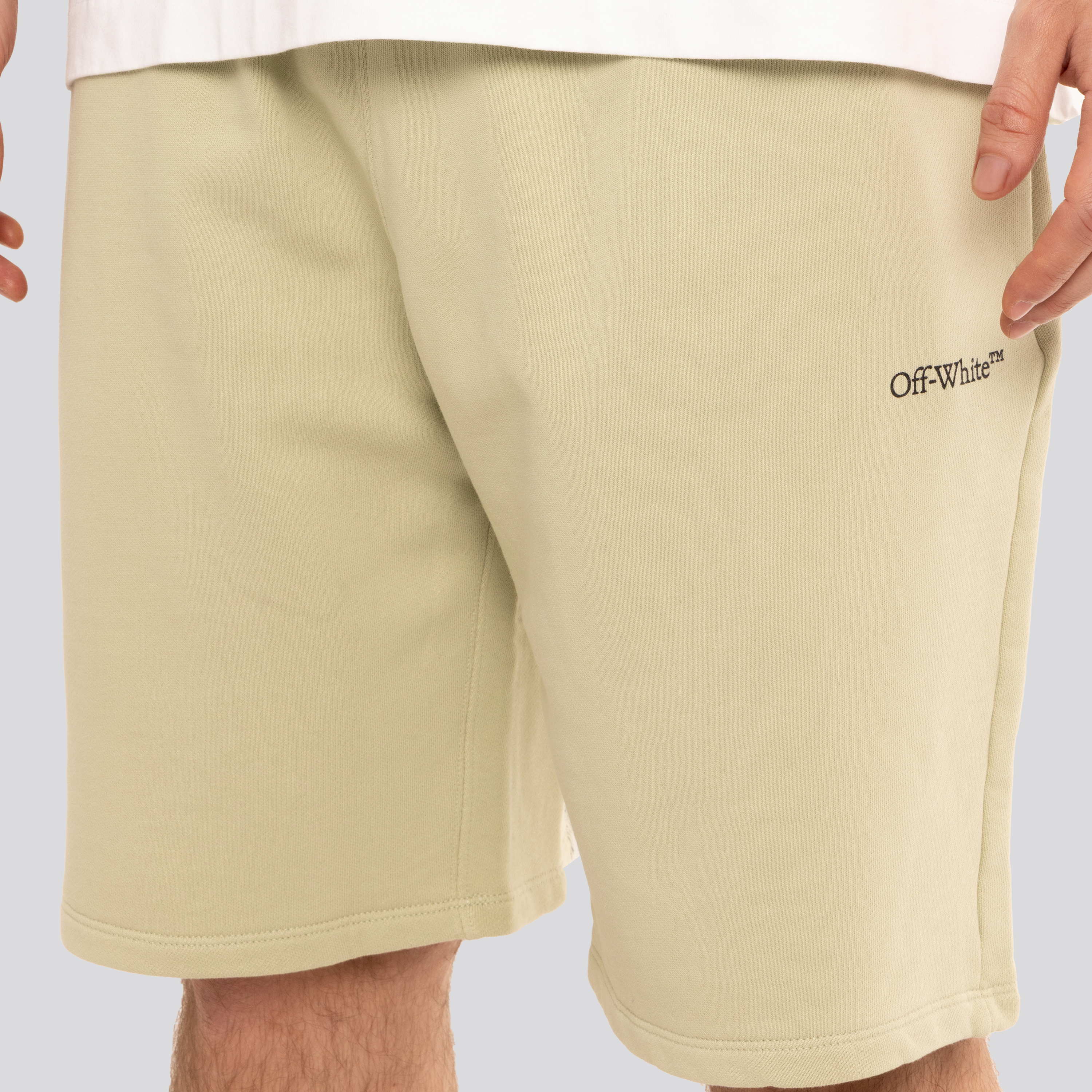 Pantaloneta Verde Off-White Inc Arrow