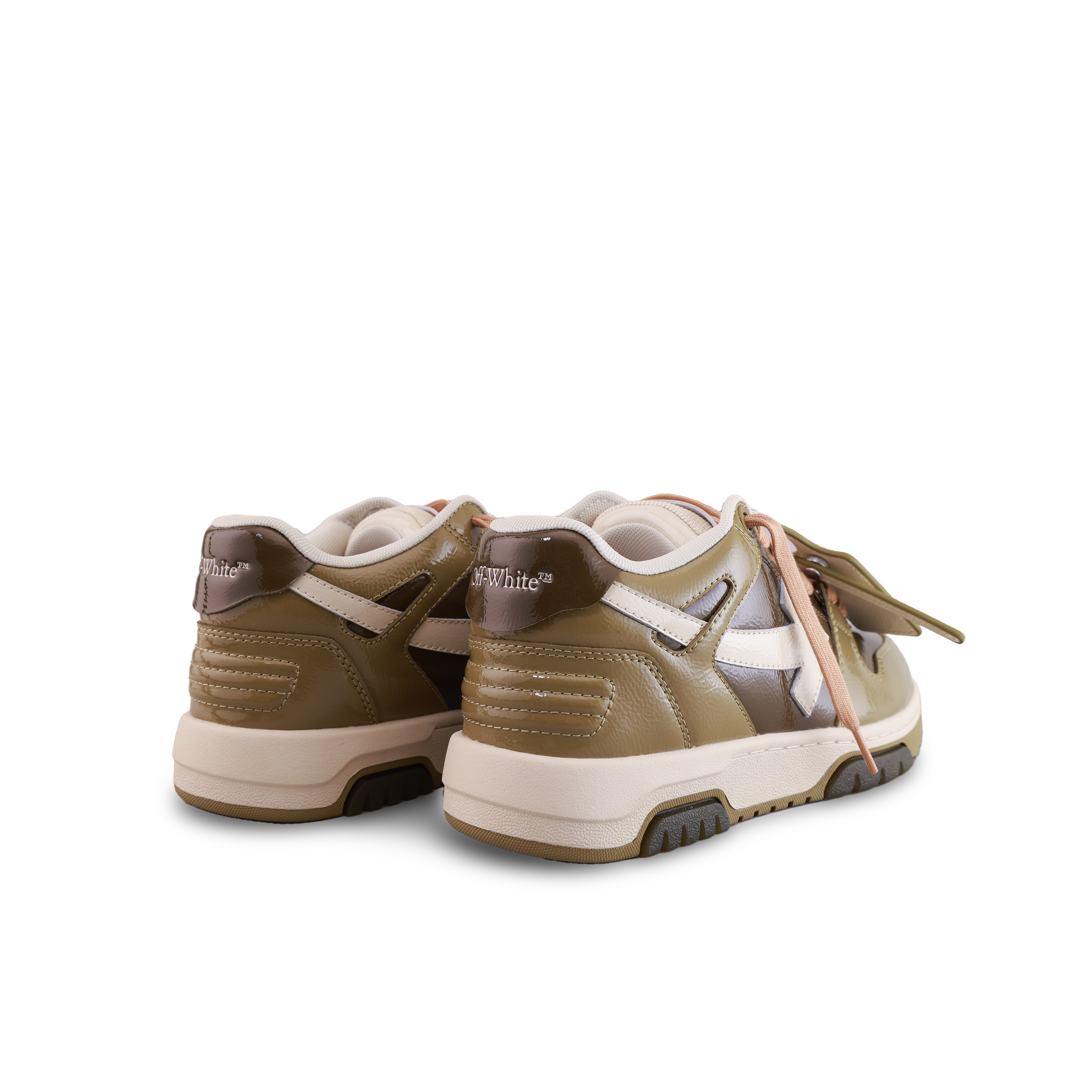 Sneakers Verde Off-White “OOO” Patent Leather