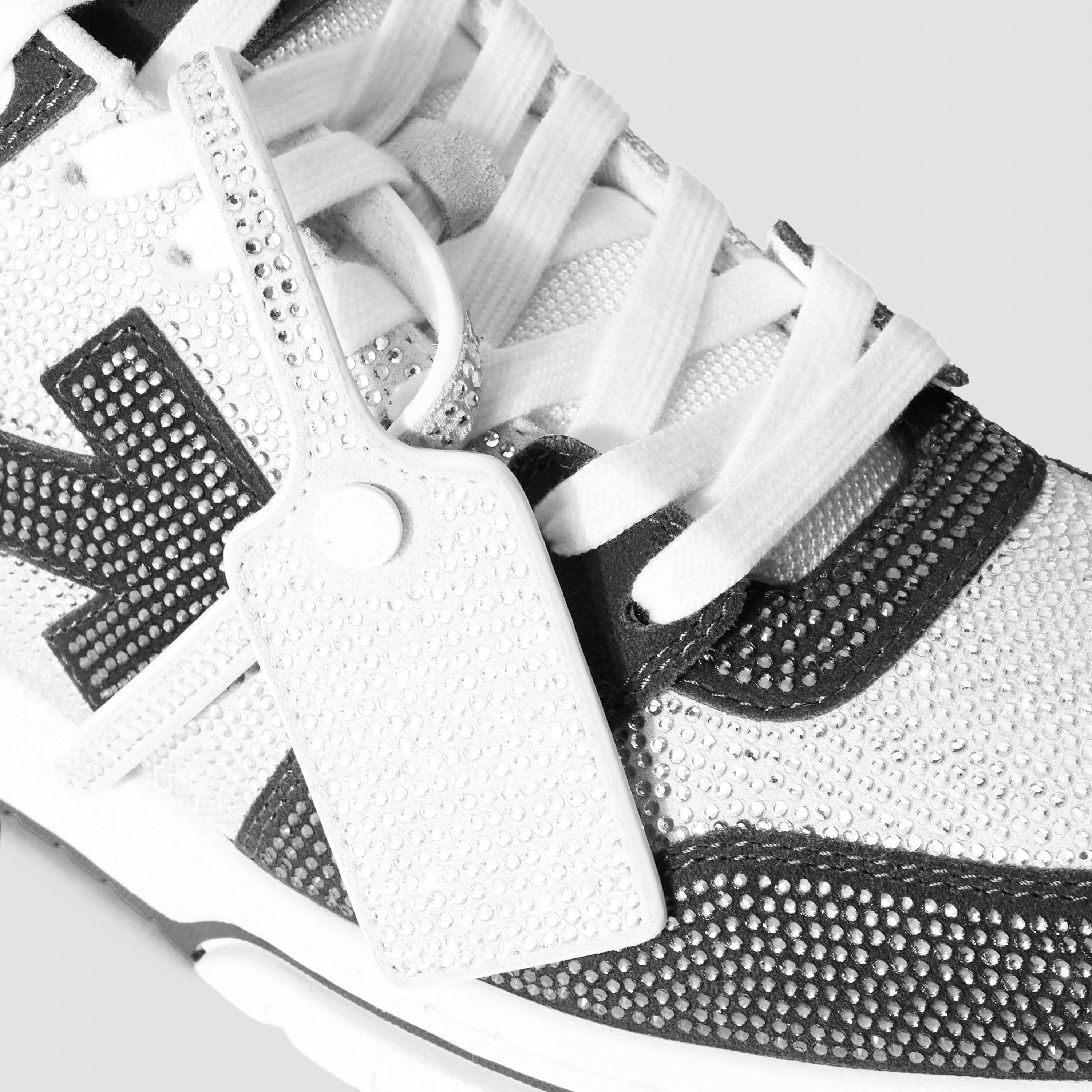 Sneakers Negros Off-White OOO Strass