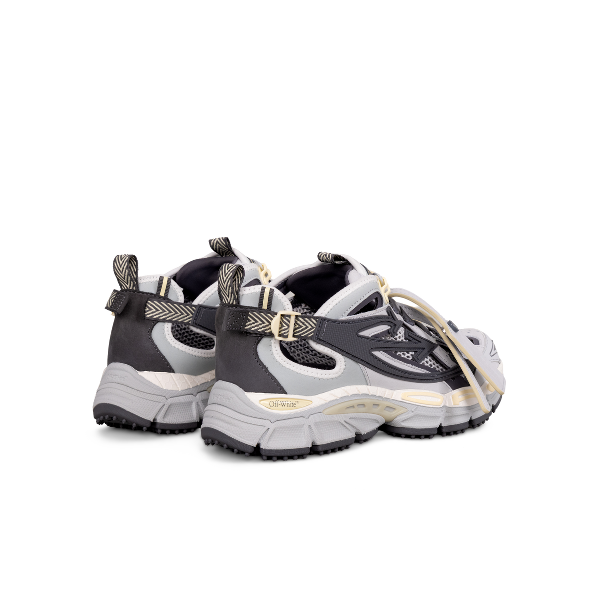Sneakers Grises Off-White Be Rgth Back Open