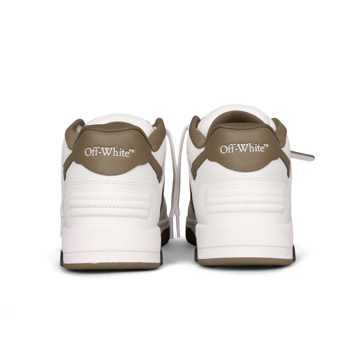 Sneakers Blancos - Verdes Off-White OOO