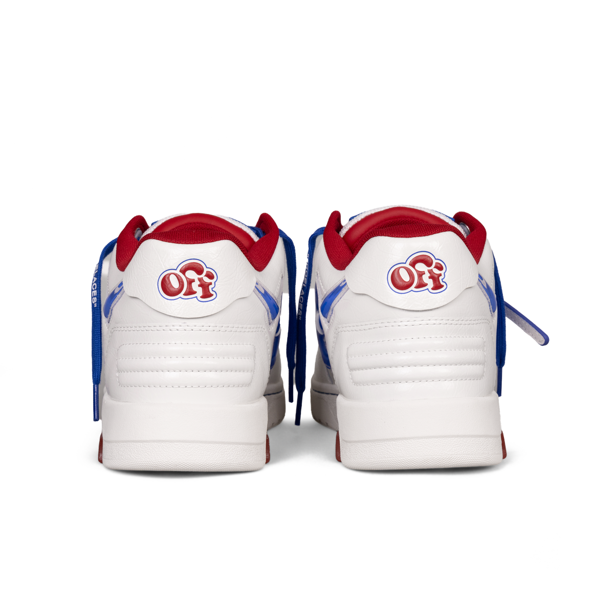 Sneakers Blancos - Azules Off-White OOO