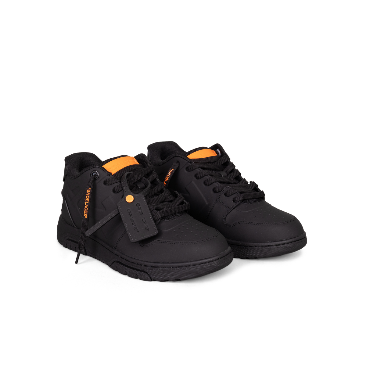 Sneakers Negros - Naranjas Off-White OOO Molded