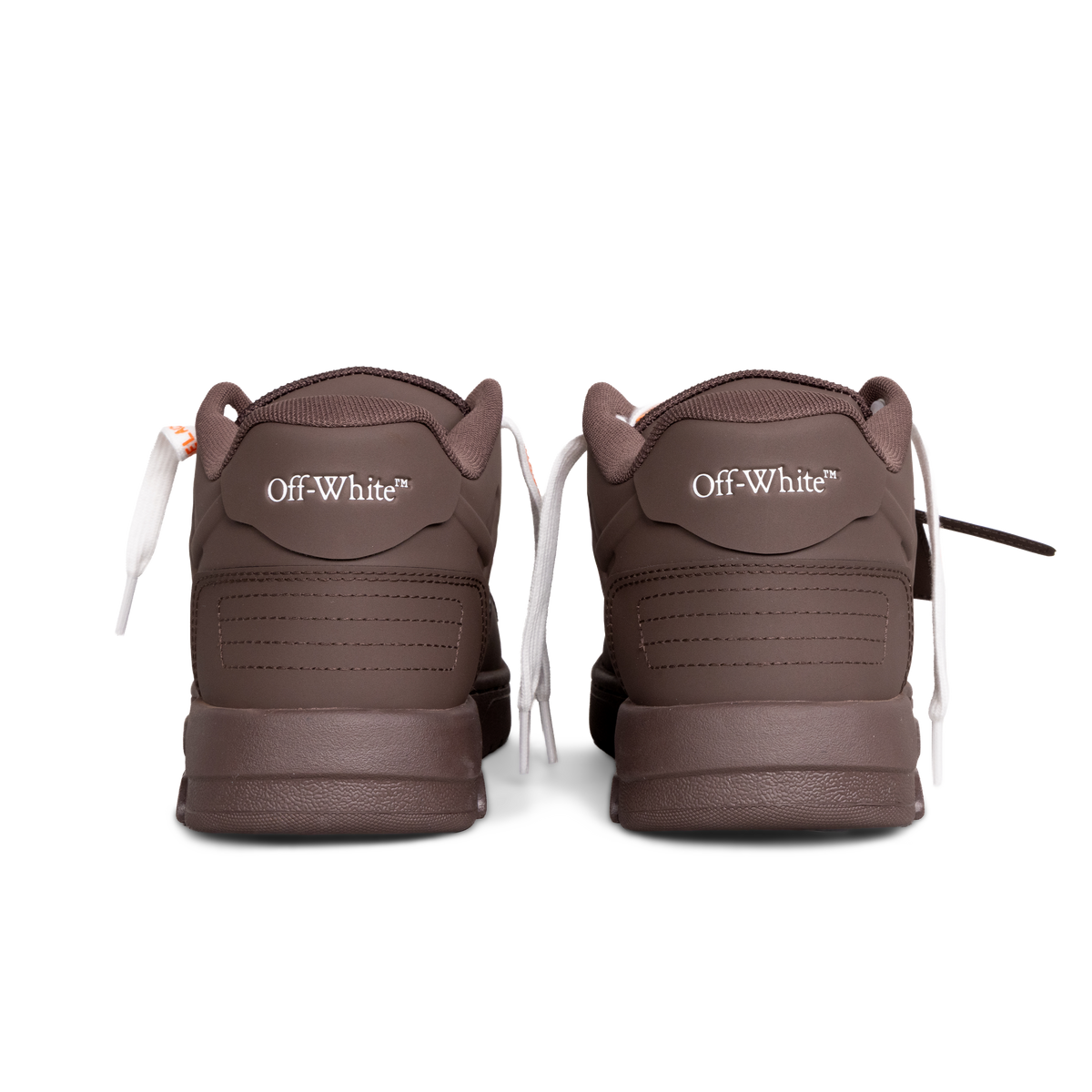 Sneakers Chocolate - Naranjas Off-White OOO Molded